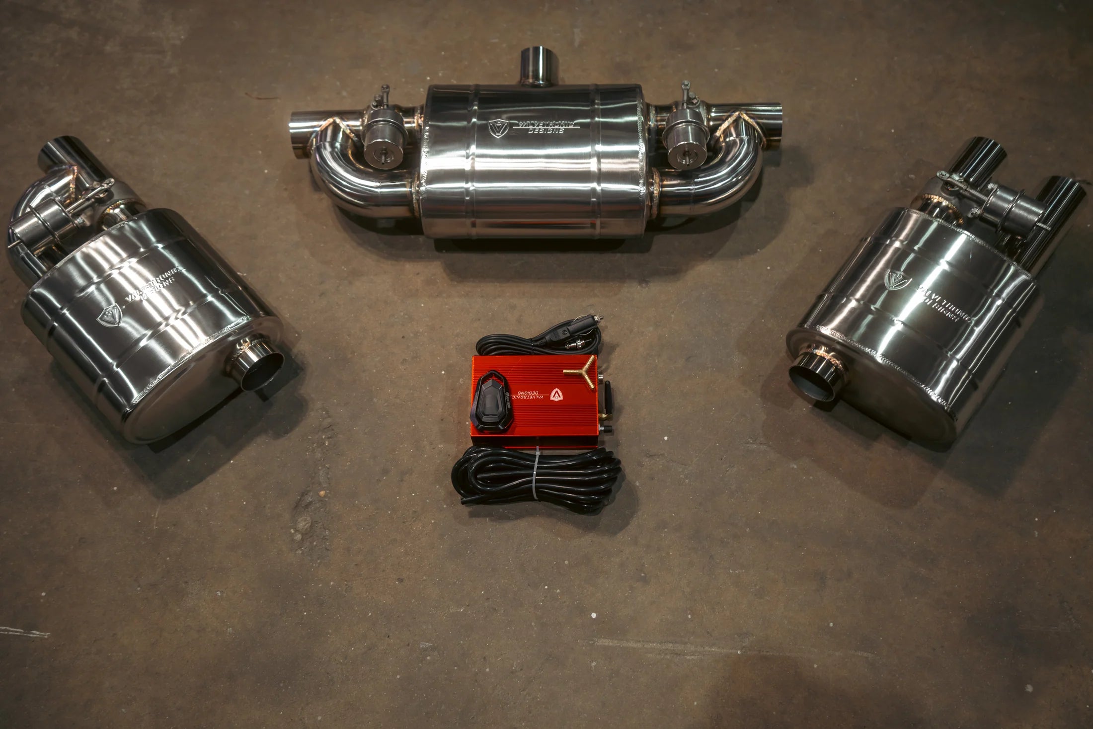 Valvetronic Universal Valved Muffler Kit