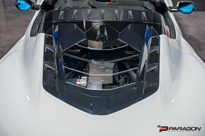 C8 Coupe Eightless Design Vented Glass