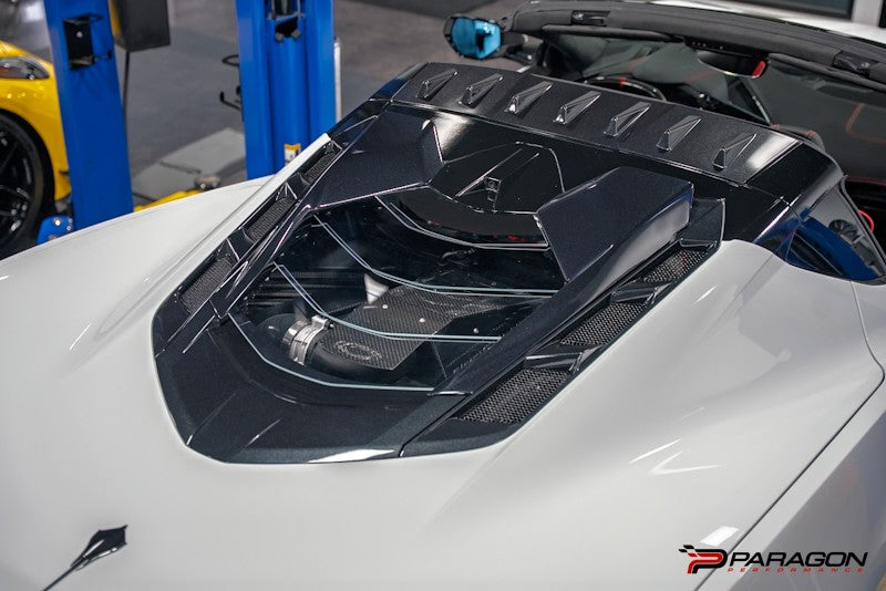 C8 Coupe Eightless Design Vented Glass