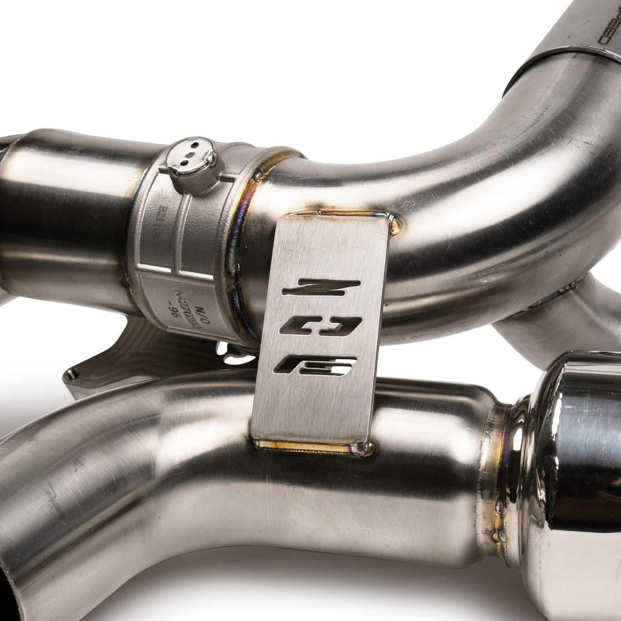 Fabspeed Chevrolet Corvette C8 Stingray / E-Ray Valved Center Exit Conversion Exhaust System (2023+)