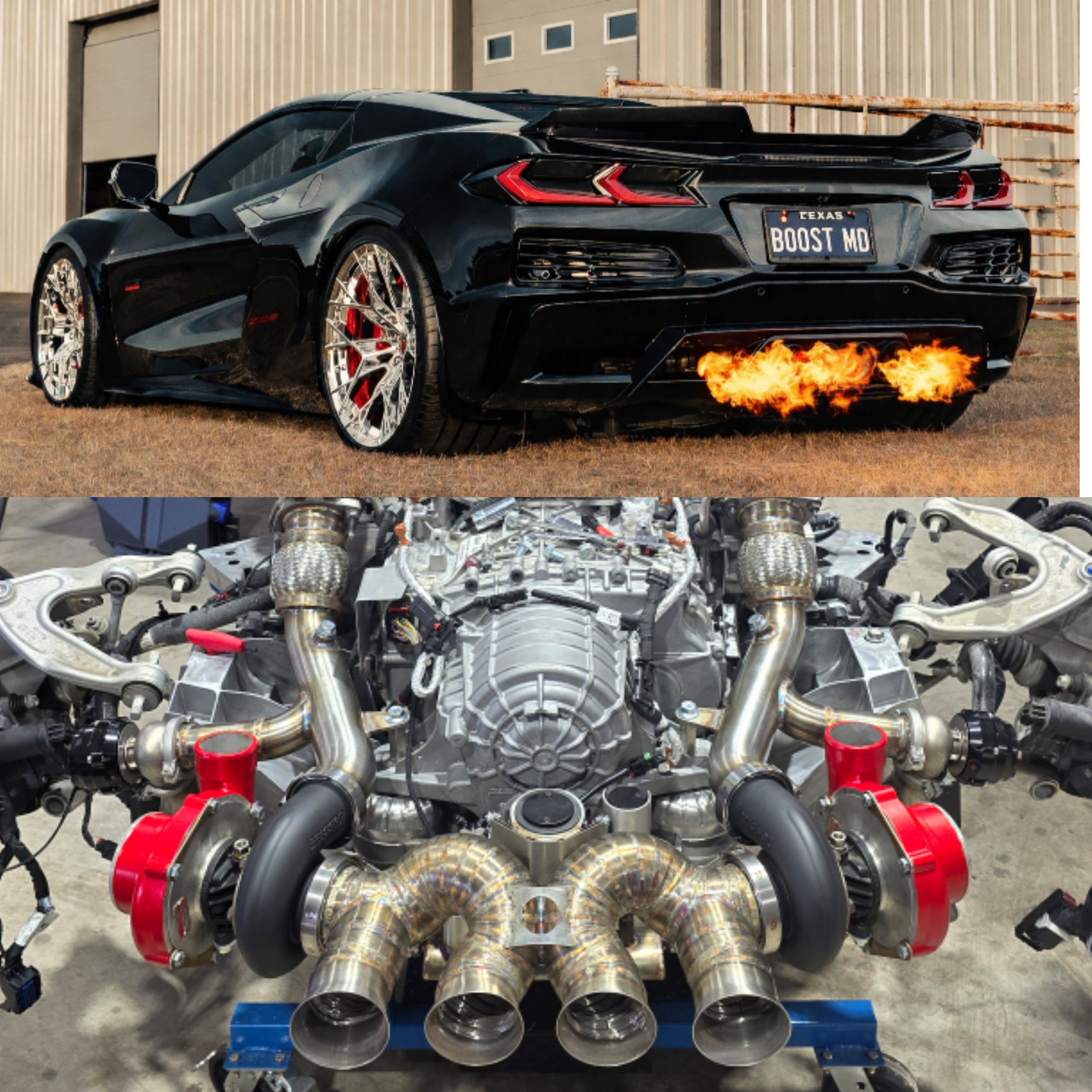 GrandSport C8 Corvette 6.6L 1000HP Twin Turbo Installed Package