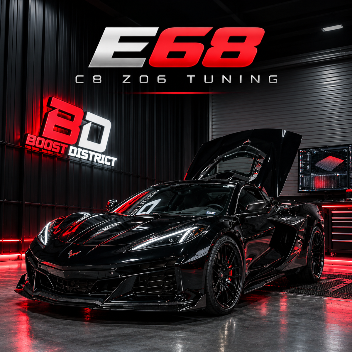 C8 Corvette Z06 E68 ECU Unlock & Tuning | BoostDistrict