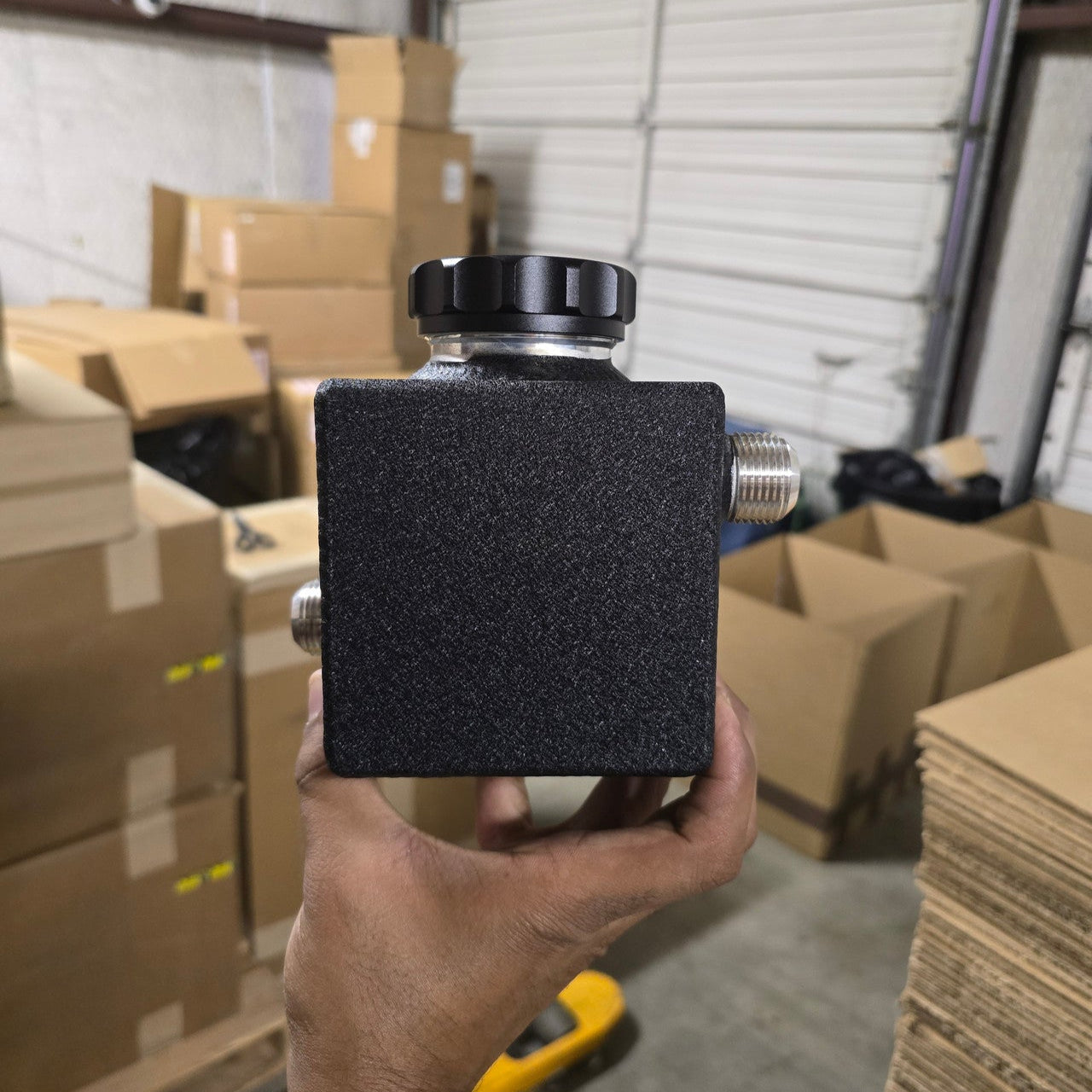 Metal Supercharger Reservoir- 3/4 Barb or 12AN