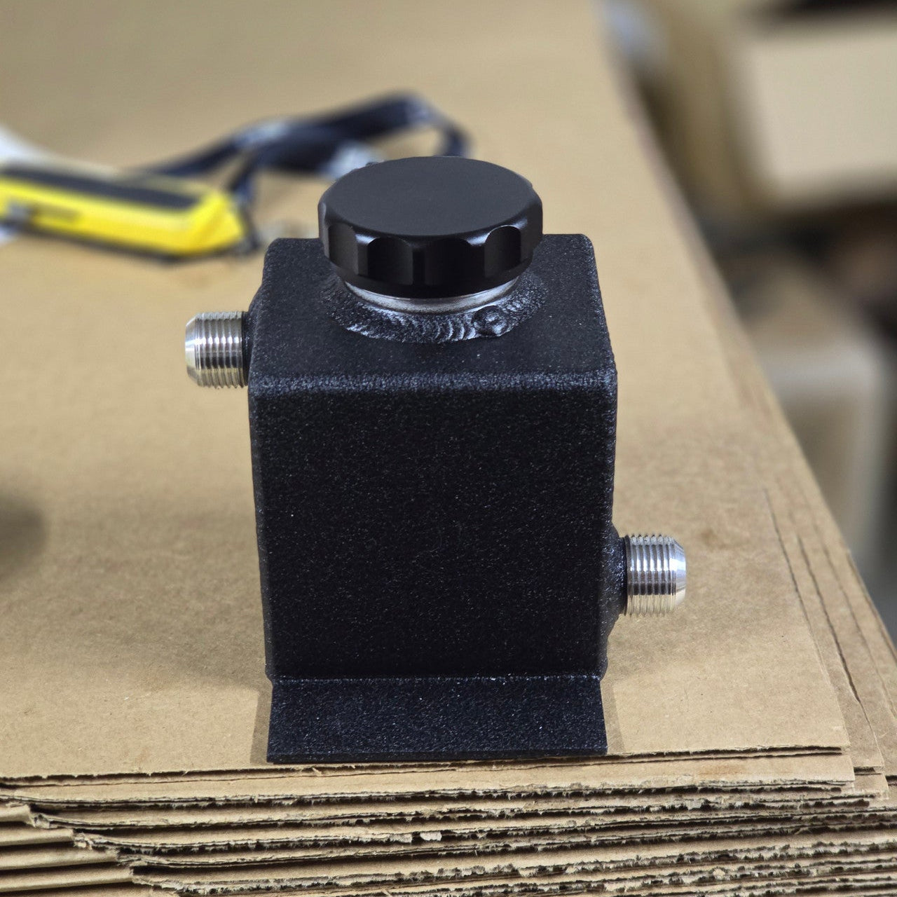 Metal Supercharger Reservoir- 3/4 Barb or 12AN