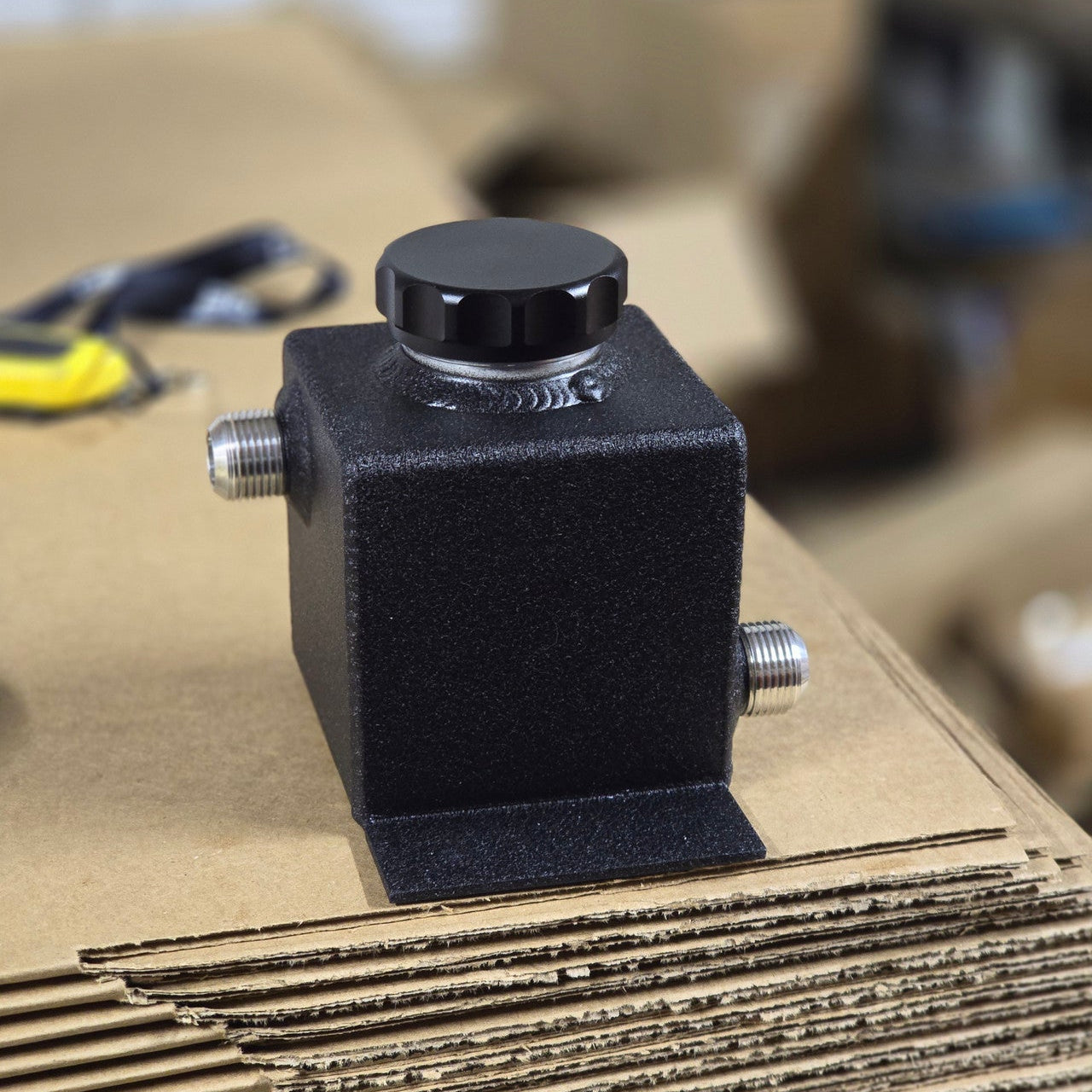 Metal Supercharger Reservoir- 3/4 Barb or 12AN