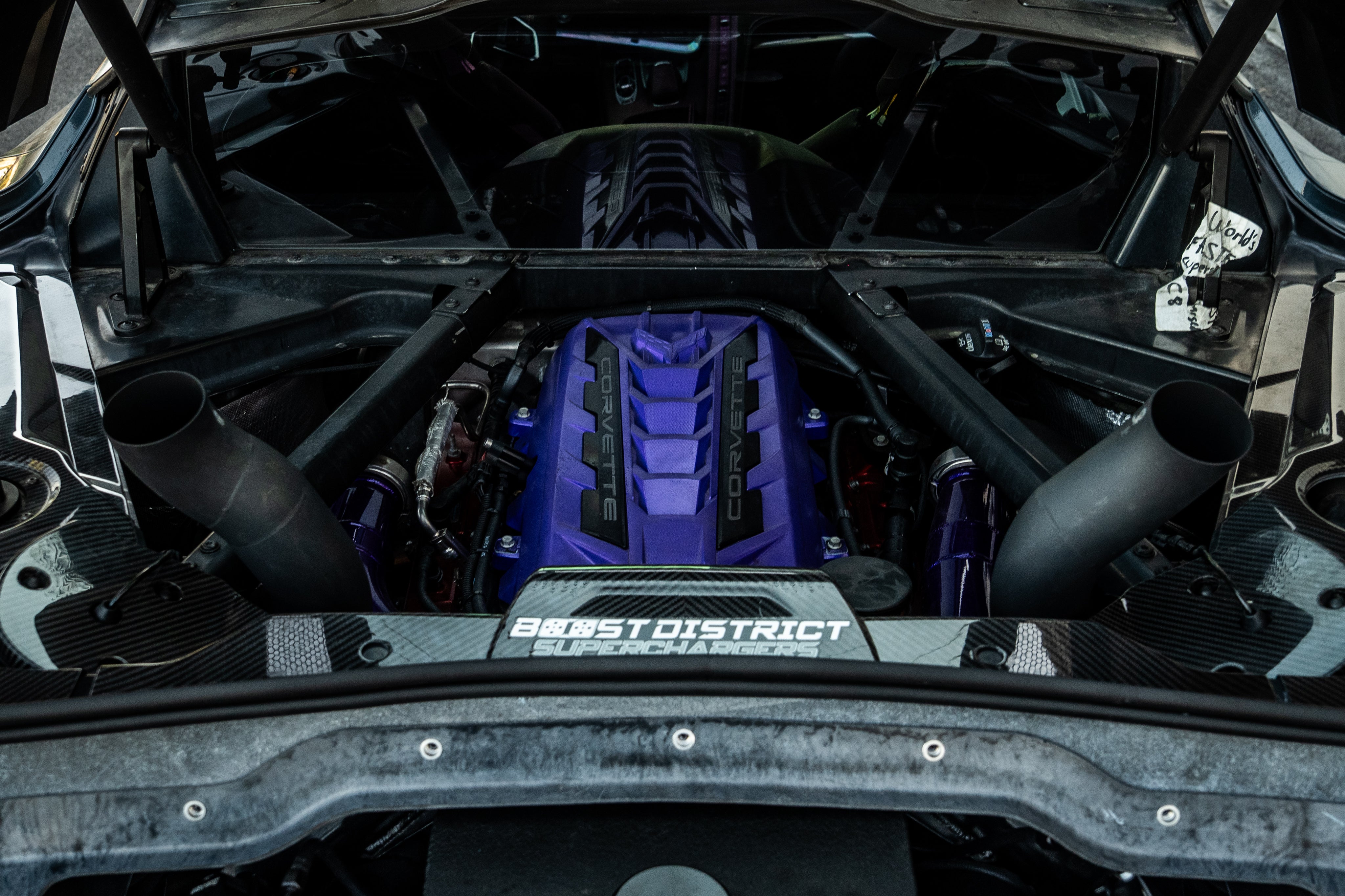 Top Mount C8 Corvette Twin Turbo 720-2000HP