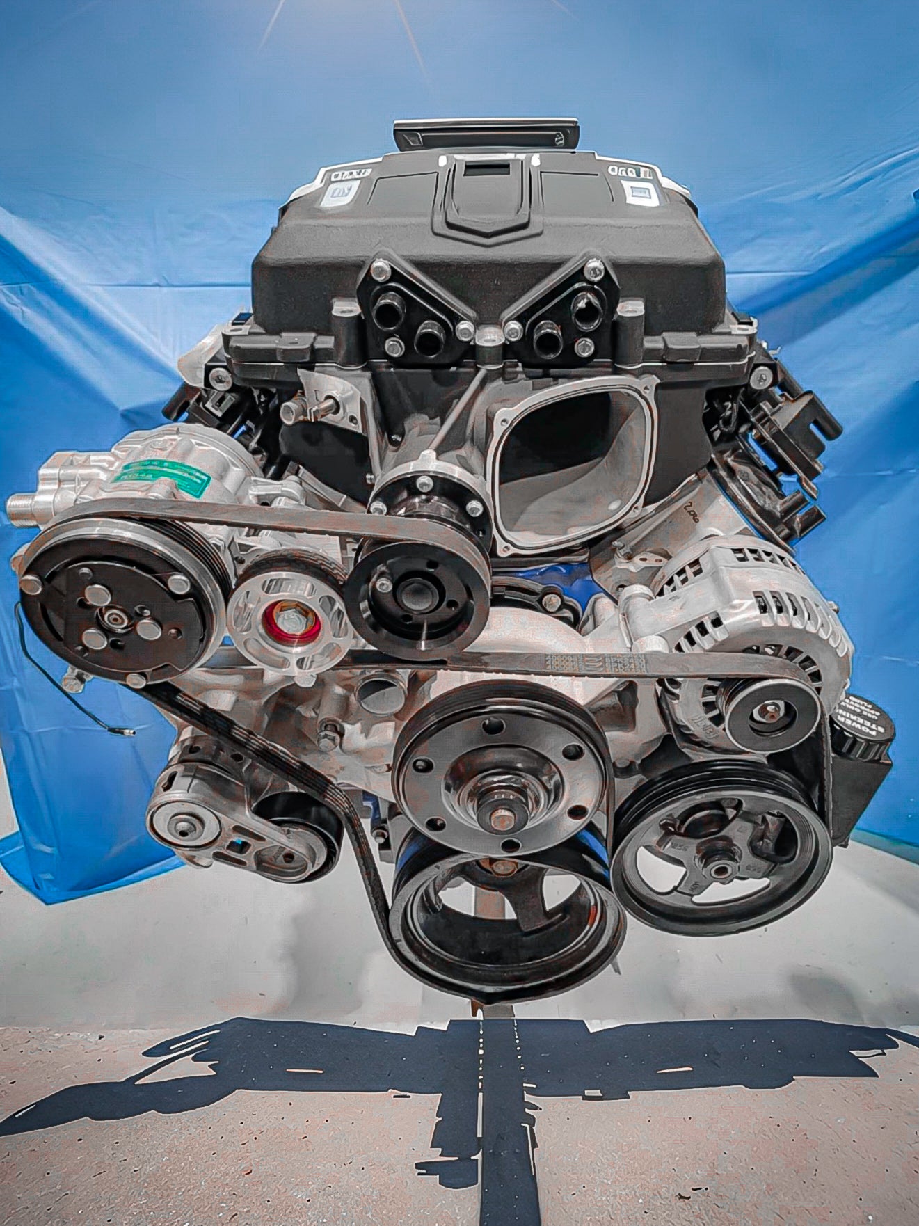 Gen2-2650 Supercharger kit for Holley Mid Mount Hotrod package