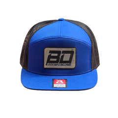 BoostDistrict Blue Flat Bill Hat