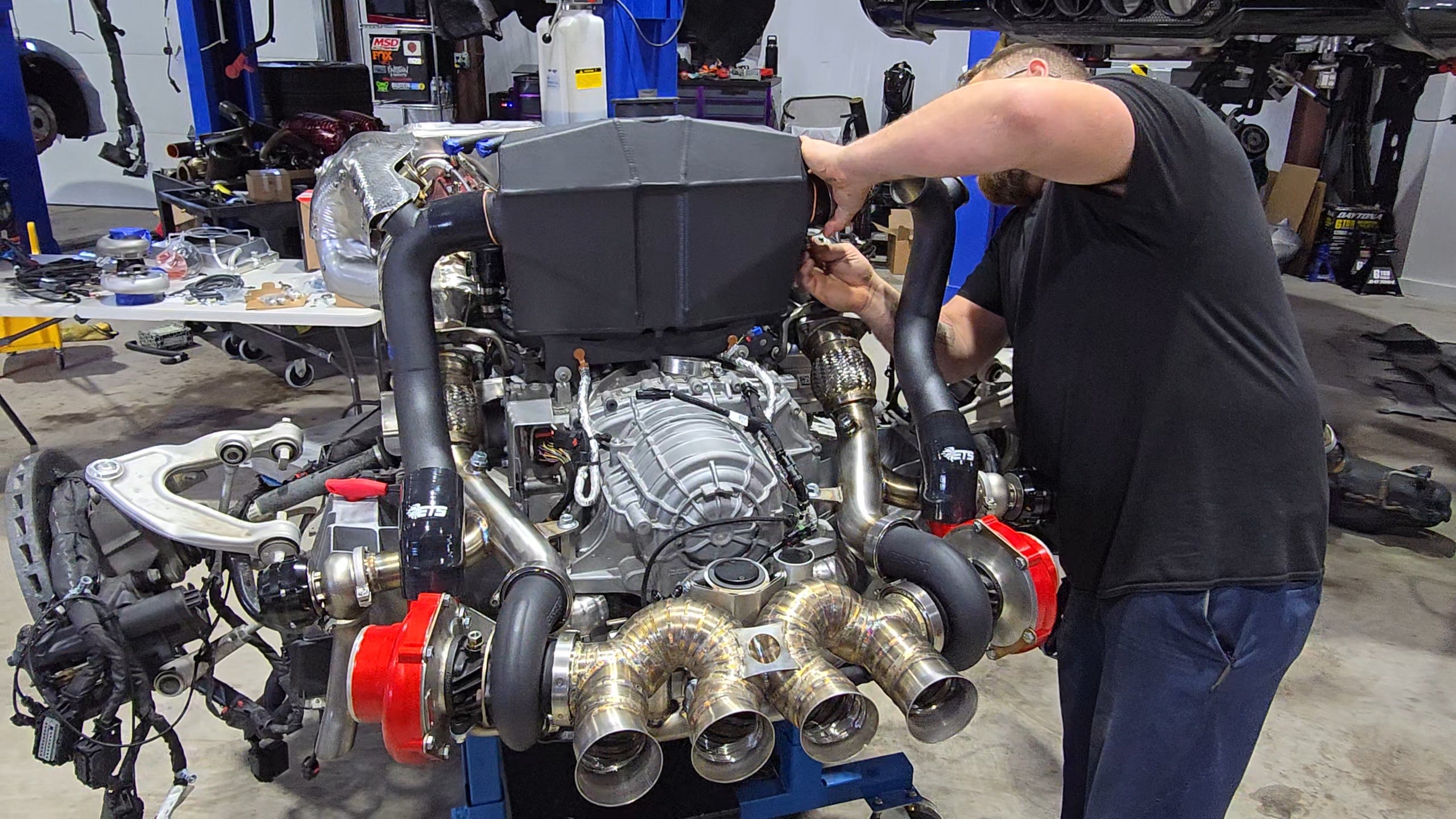 GrandSport C8 Corvette 6.6L 1000HP Twin Turbo Installed Package