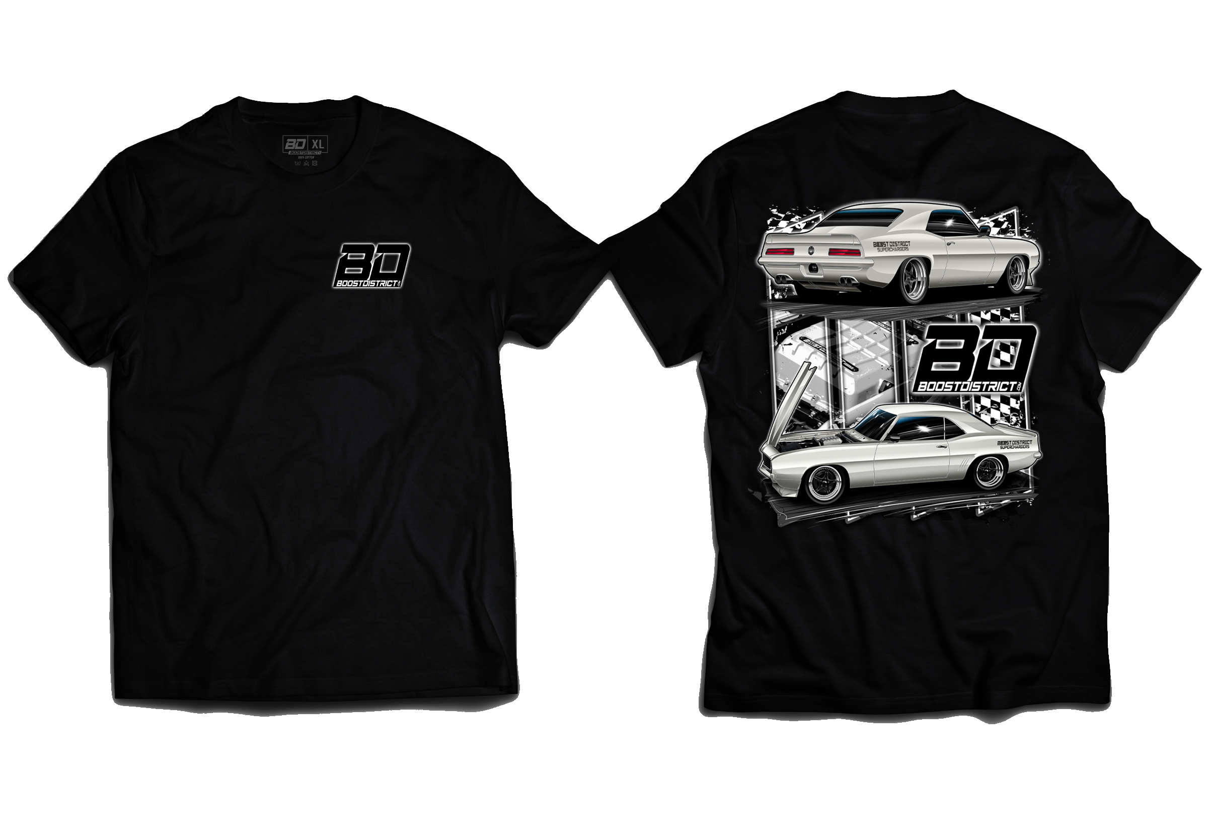 1969 Camaro LSX Boost District T-Shirt