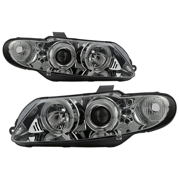 Smoke Spyder Pontiac GTO 04-06 Projector Headlights Halo LED