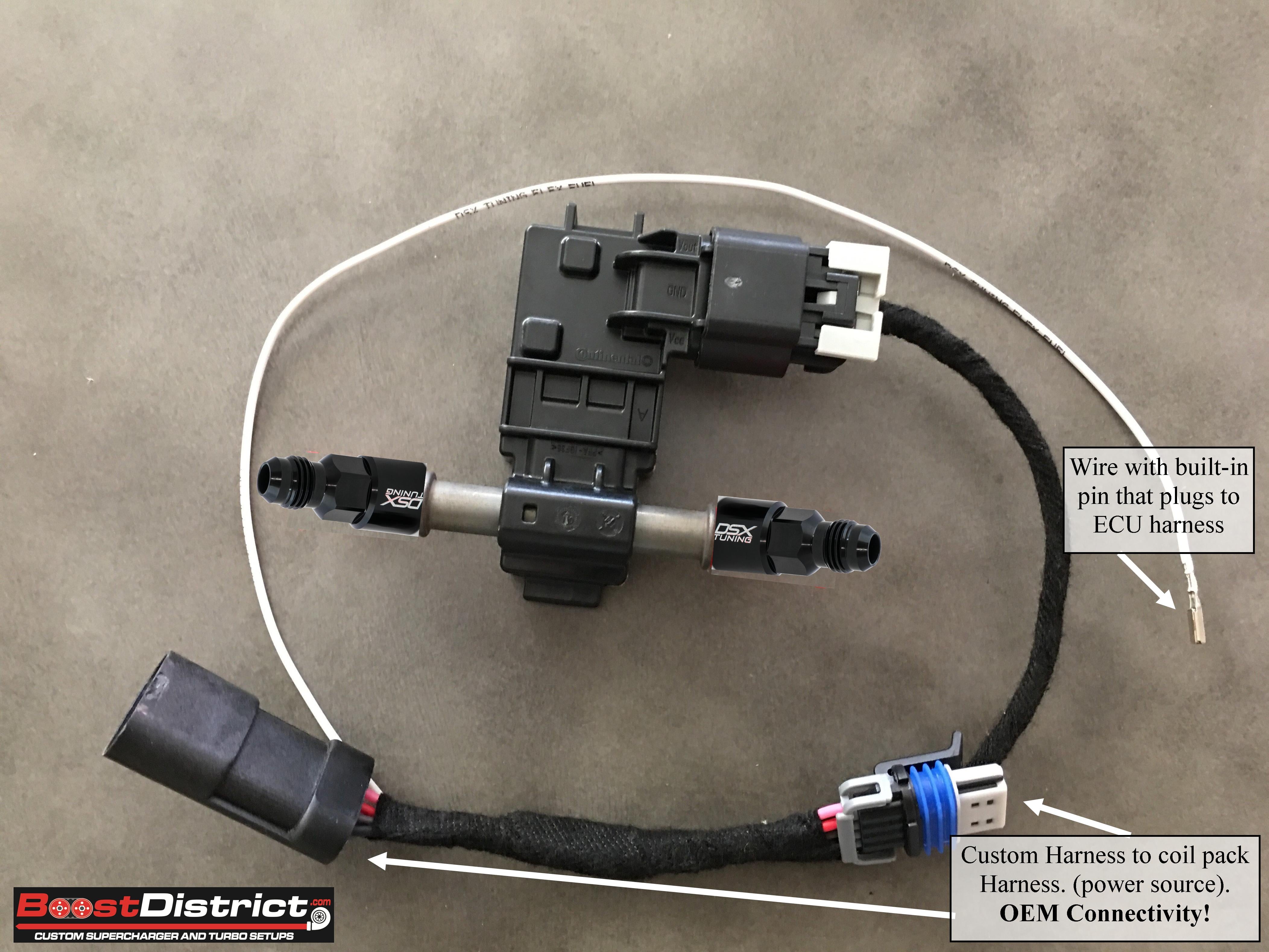 Custom Universal -6AN Flex Fuel kit