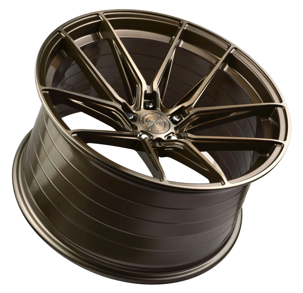 Vertini 1.8 19/20" Brushed Bronze Wheels C8 Corvette 2020+
