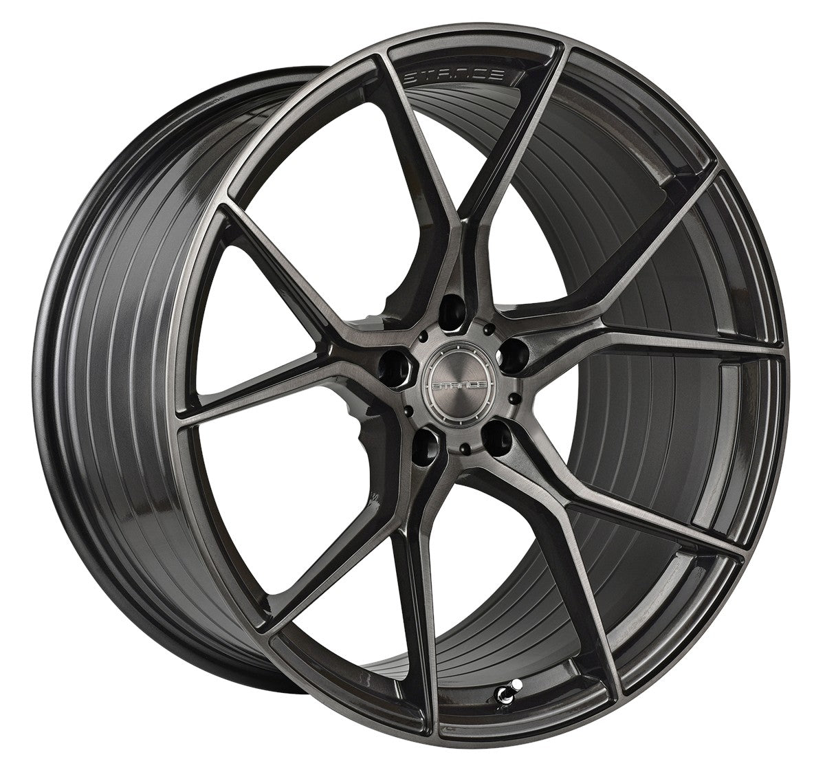 Stance SF07 2004-06 Pontiac GTO 19" Brushed Gunmetal