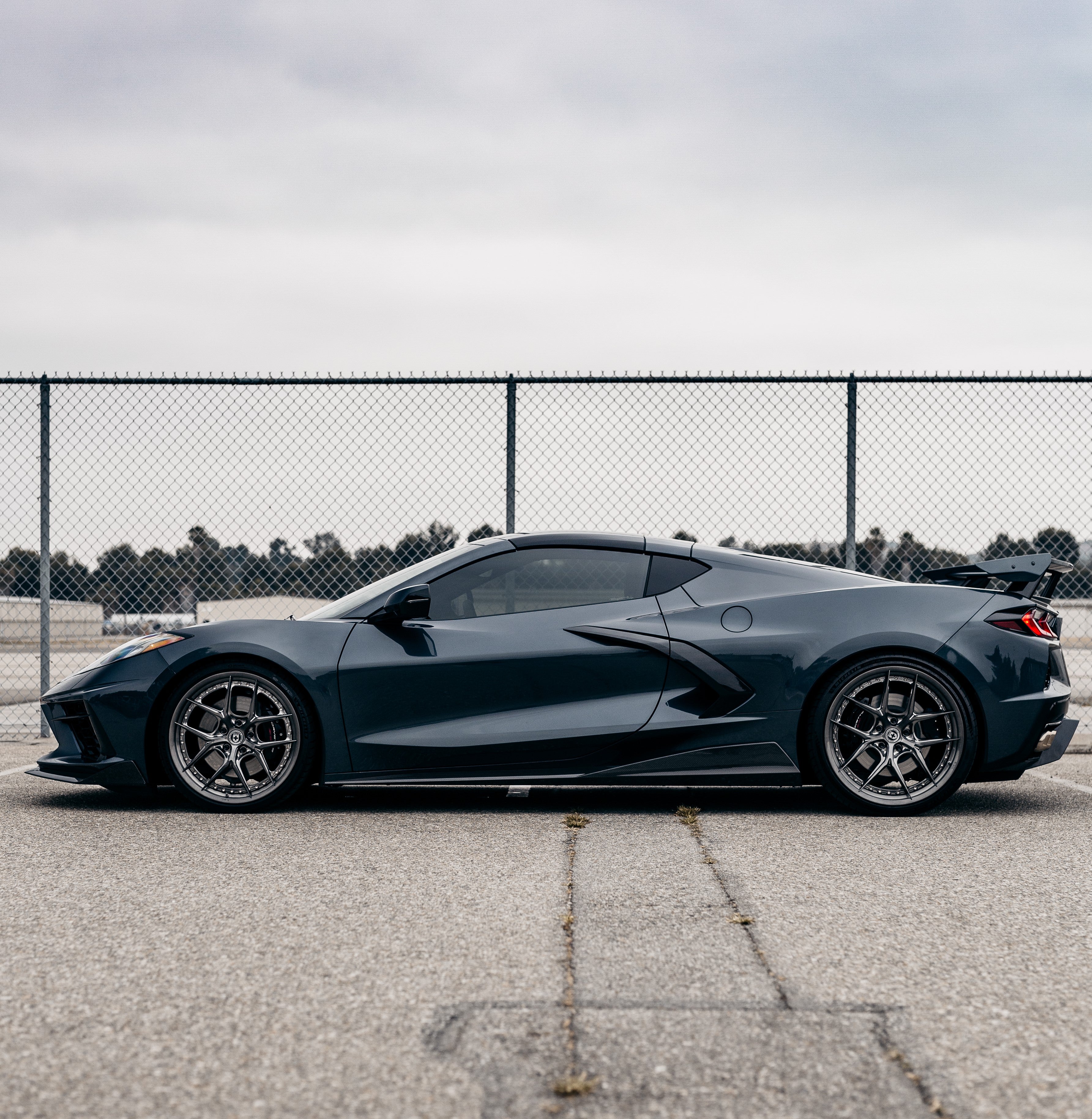 OEM C8 CORVETTE "Carbon Flash" 5VM FULL Aero Kit