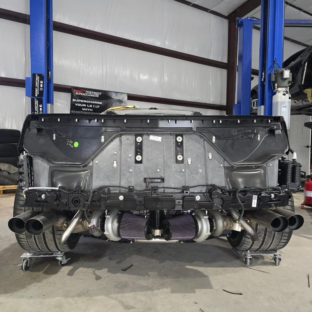 C8 Z06 Twin Turbo 820HP Installed Package