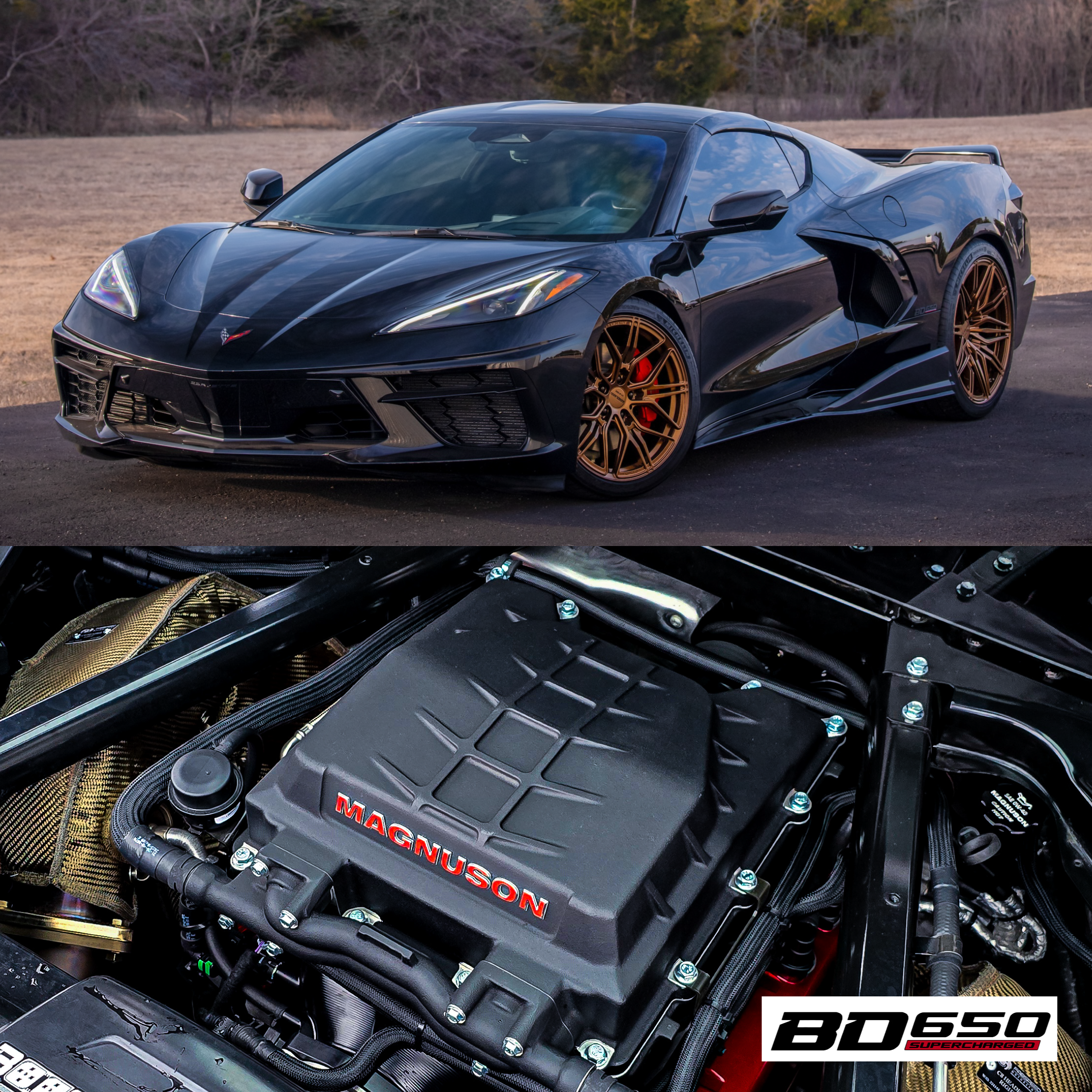 BD650 C8 Corvette 650HP Supercharger Package