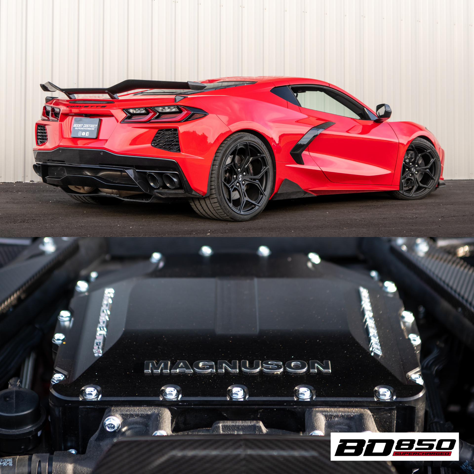 machyper Lingenfelter MAGNUSON TVS2650 Chevrolet C8 Corvette DI 700