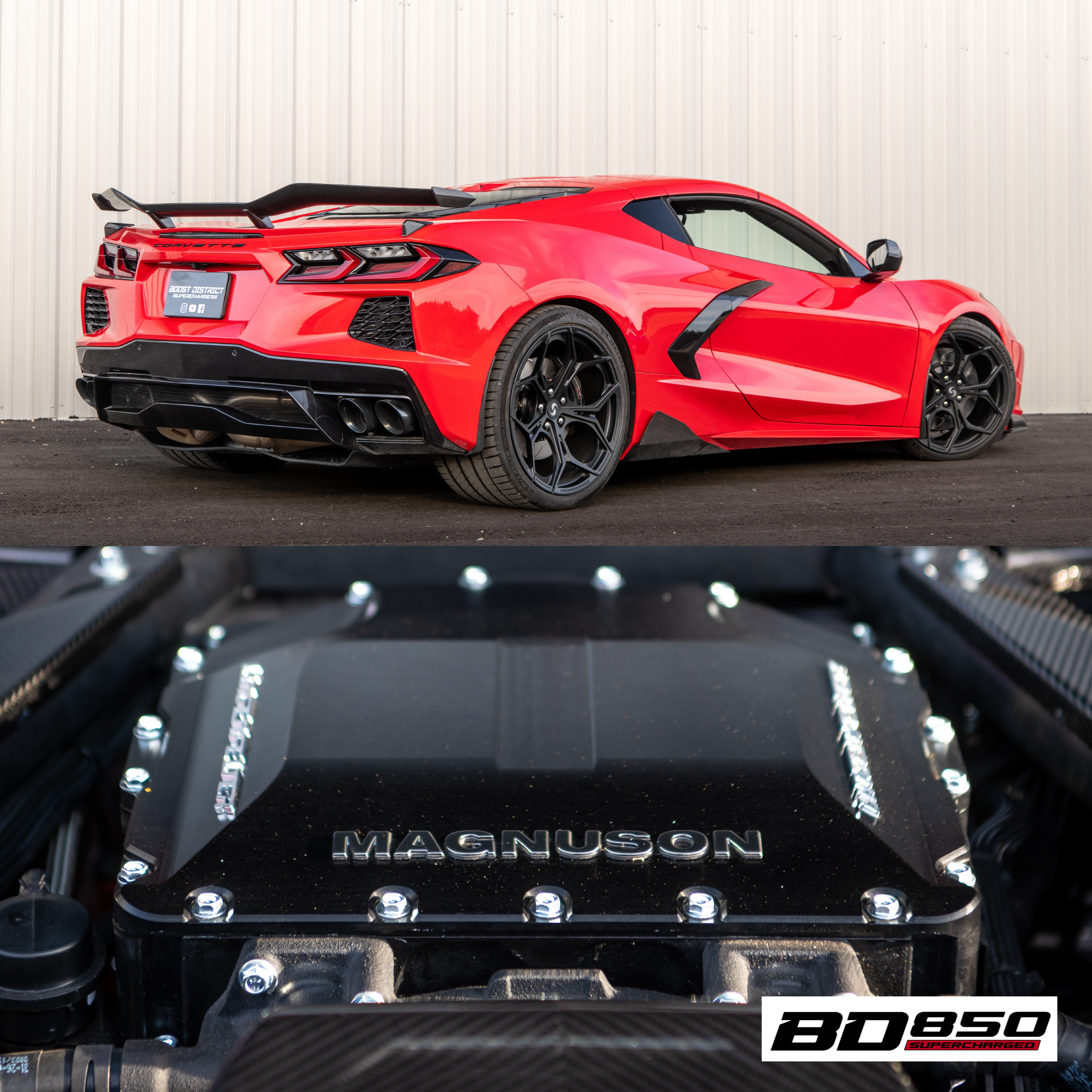 BD850 C8 Corvette 850HP Supercharger Package