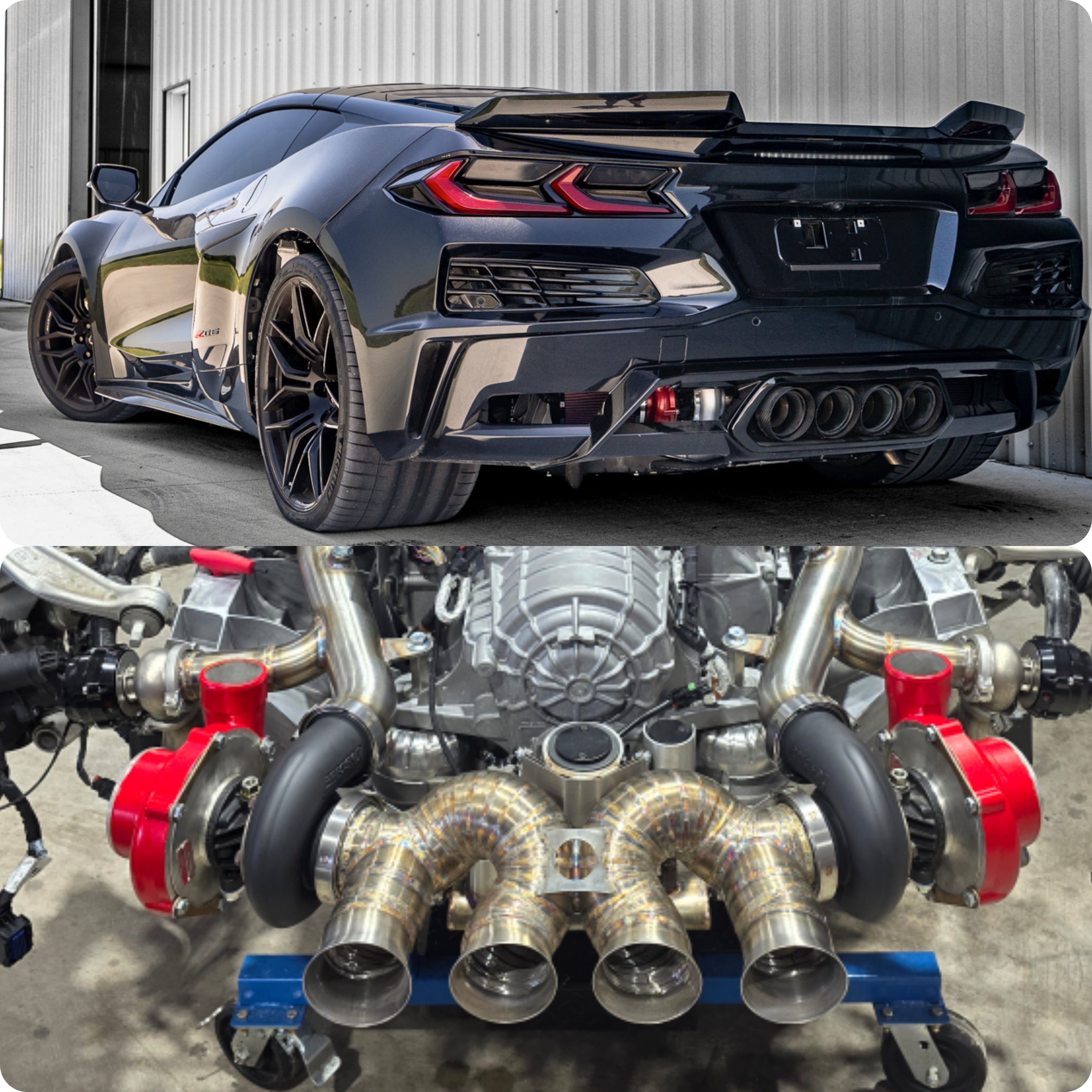 C8 Z06 Twin Turbo 1000HP Installed Package