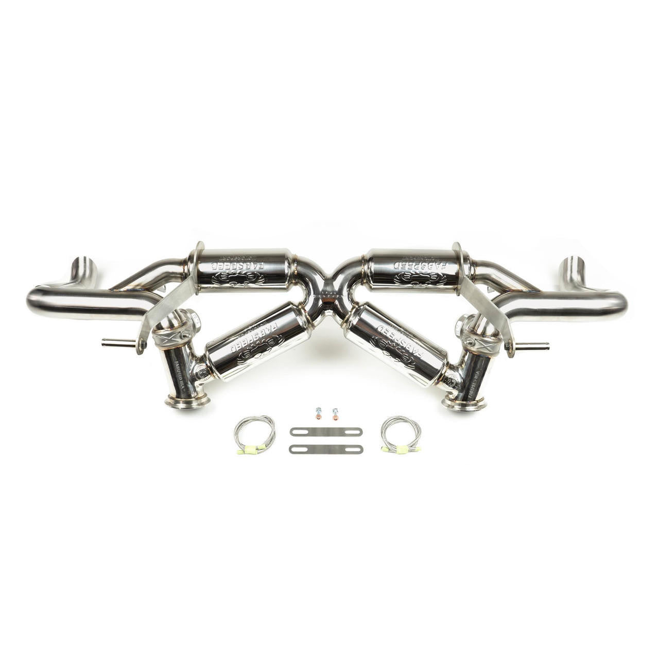 Fabspeed Audi R8 V10 Valvetronic Supersport X-Pipe Exhaust System (2019+)