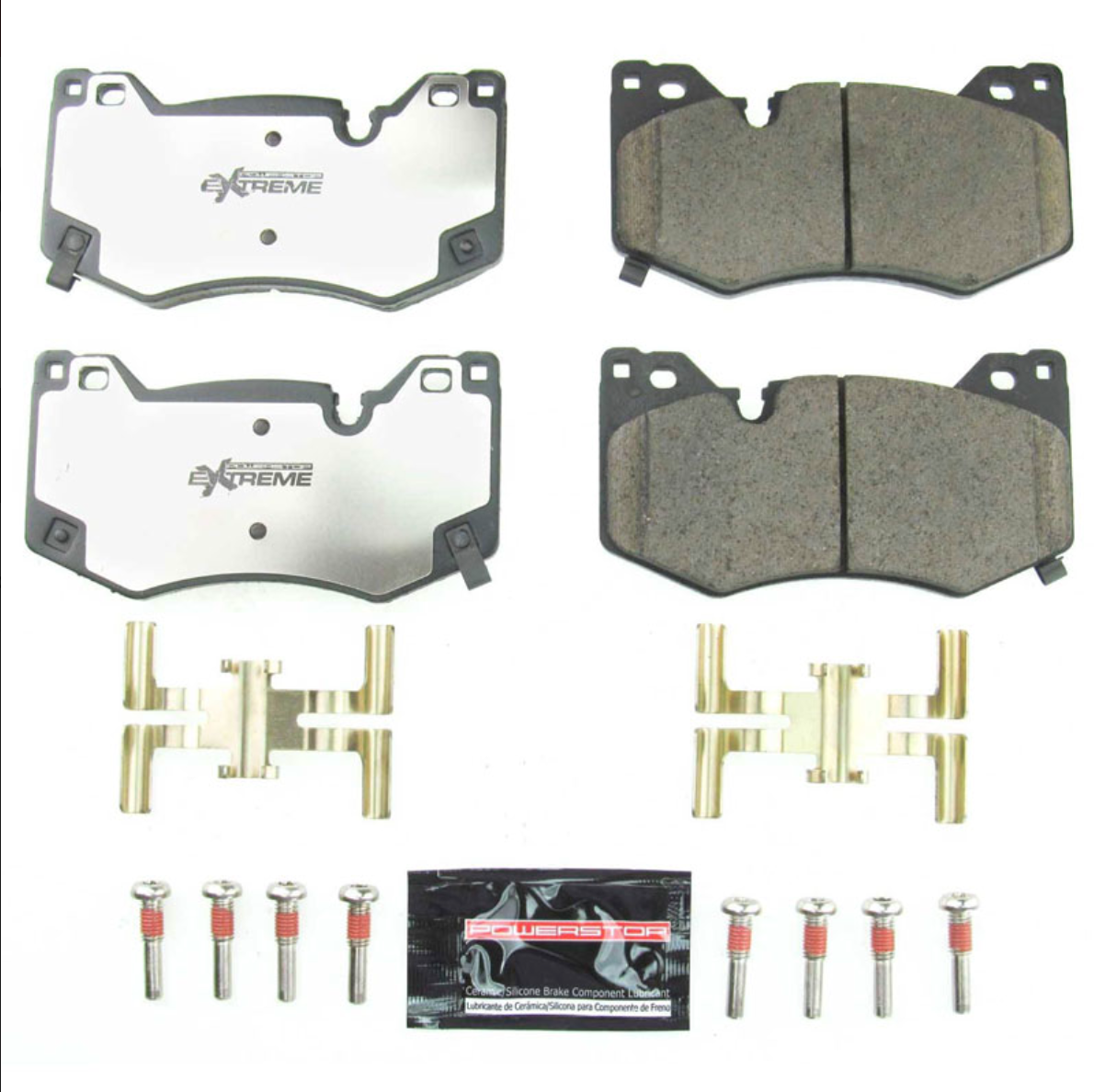 Power Stop 2020 Chevrolet Corvette C8 Z51 Rear Z26 Extreme Street Brake Pads w/Hardware