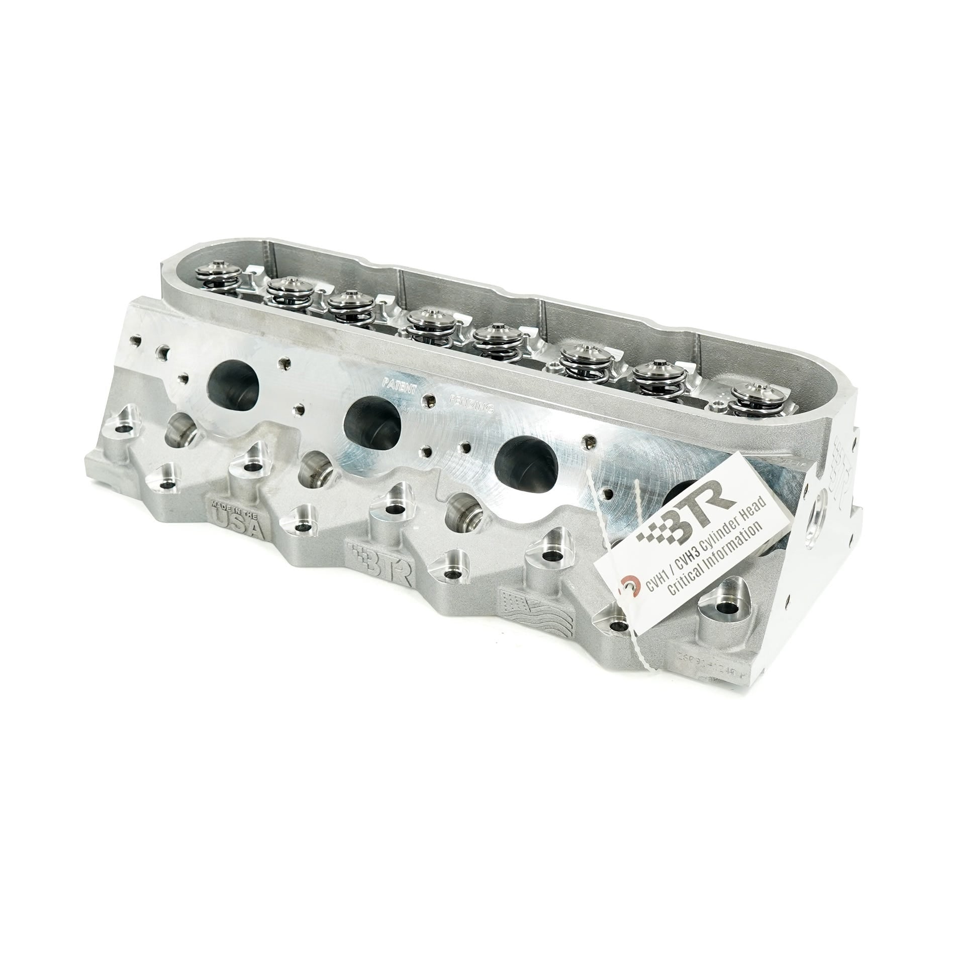 BTR CANTED VALVE LS CYLINDER HEAD - LS3 6 BOLT CNC PORTED - BTR-CVH3C-6A