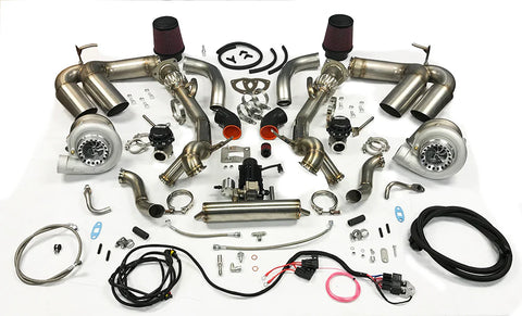 C8 Twin turbo (640hp-1100+HP) Package (install or kit mailout)