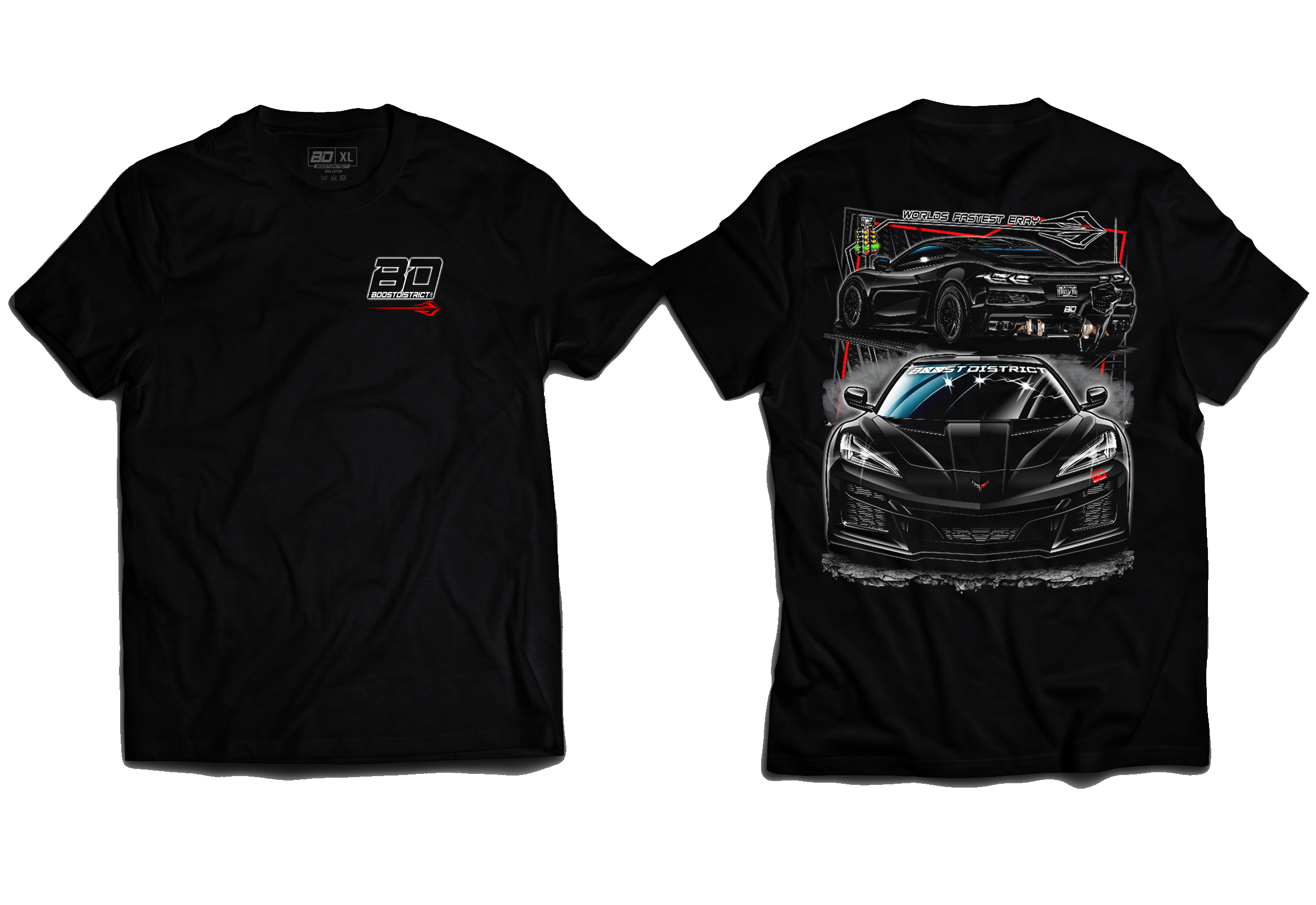 World's Fastest E-Ray Boost District T-Shirt