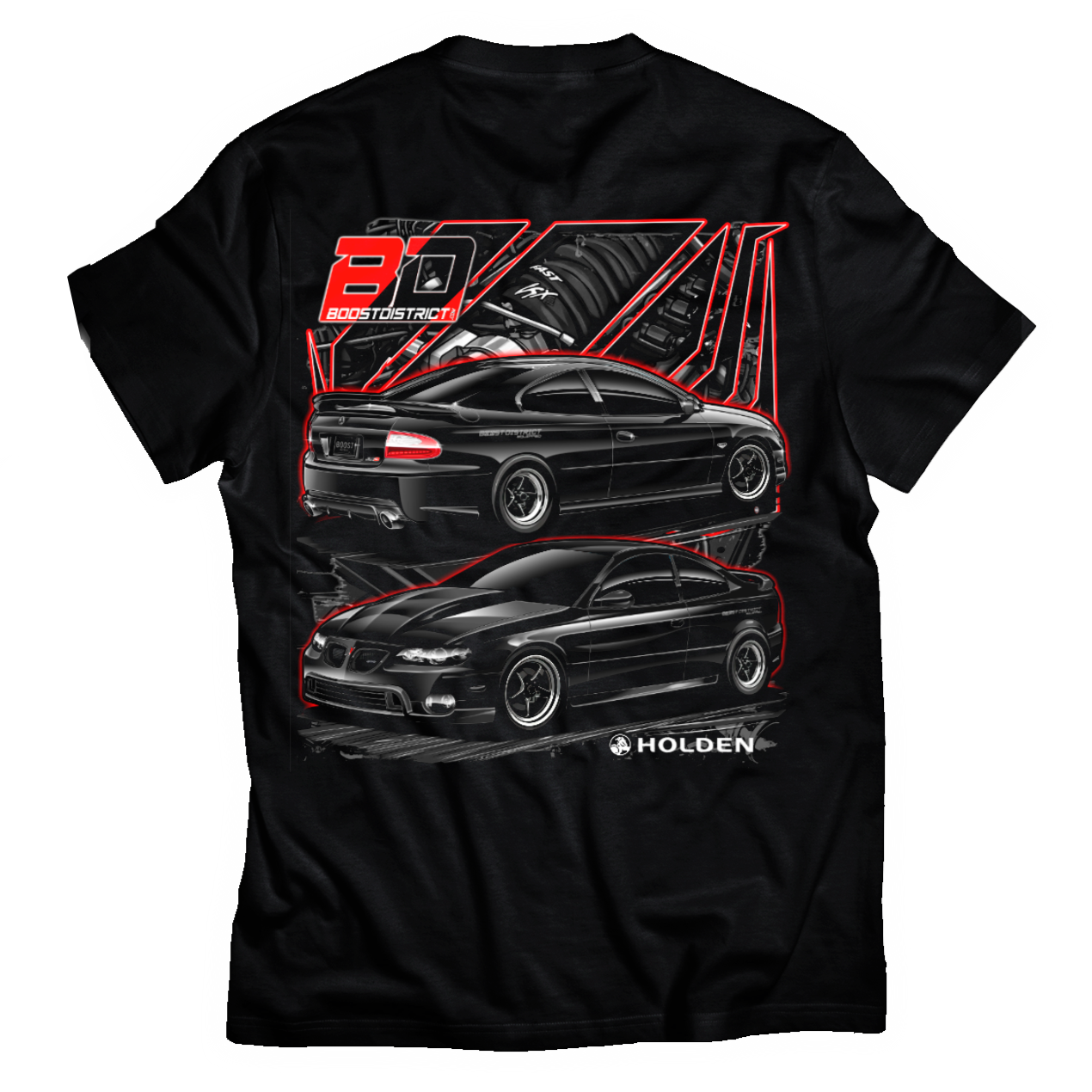 Holden Pontiac GTO Boost District T-Shirt