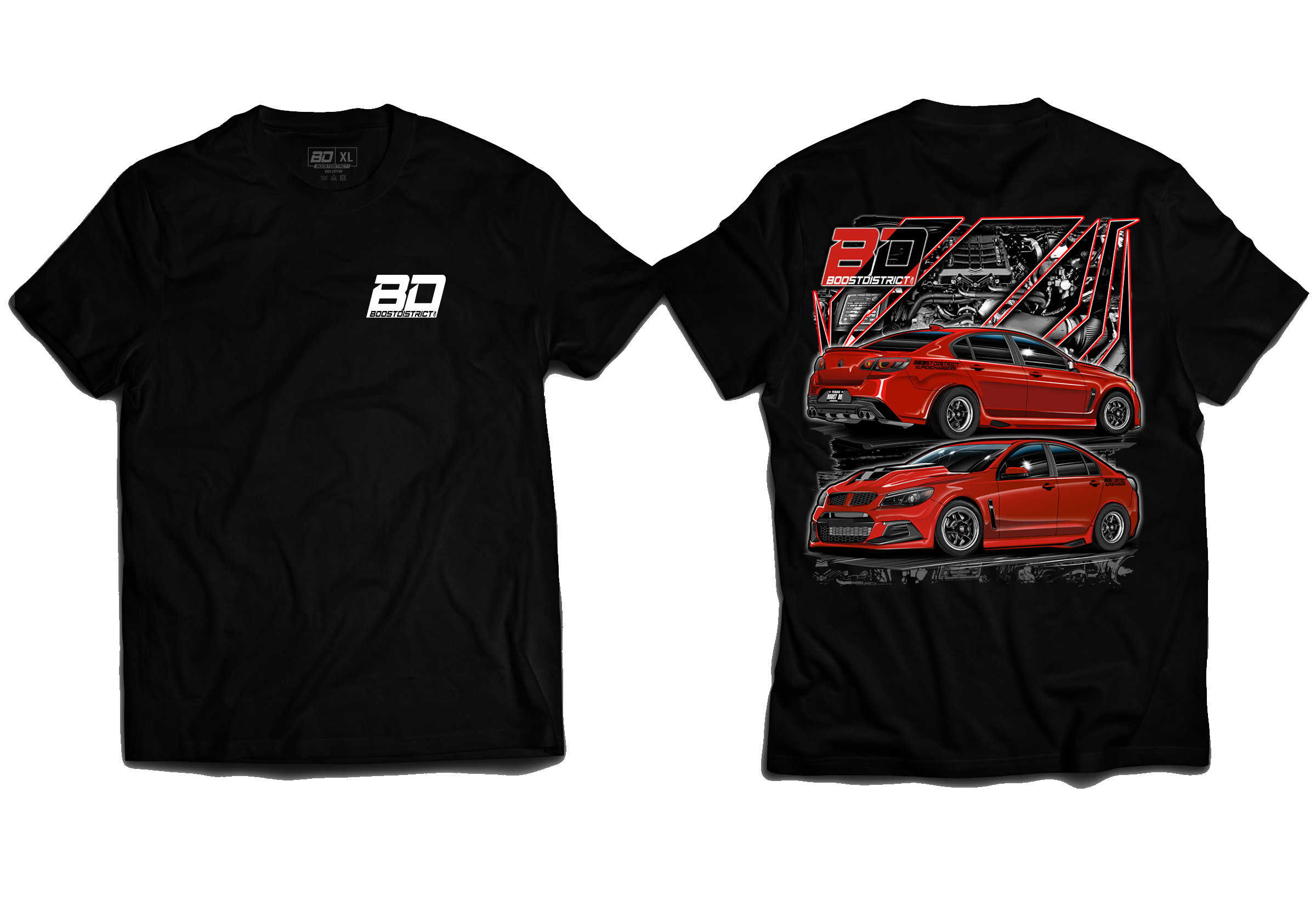 Holden Chevy SS Boost District T-Shirt