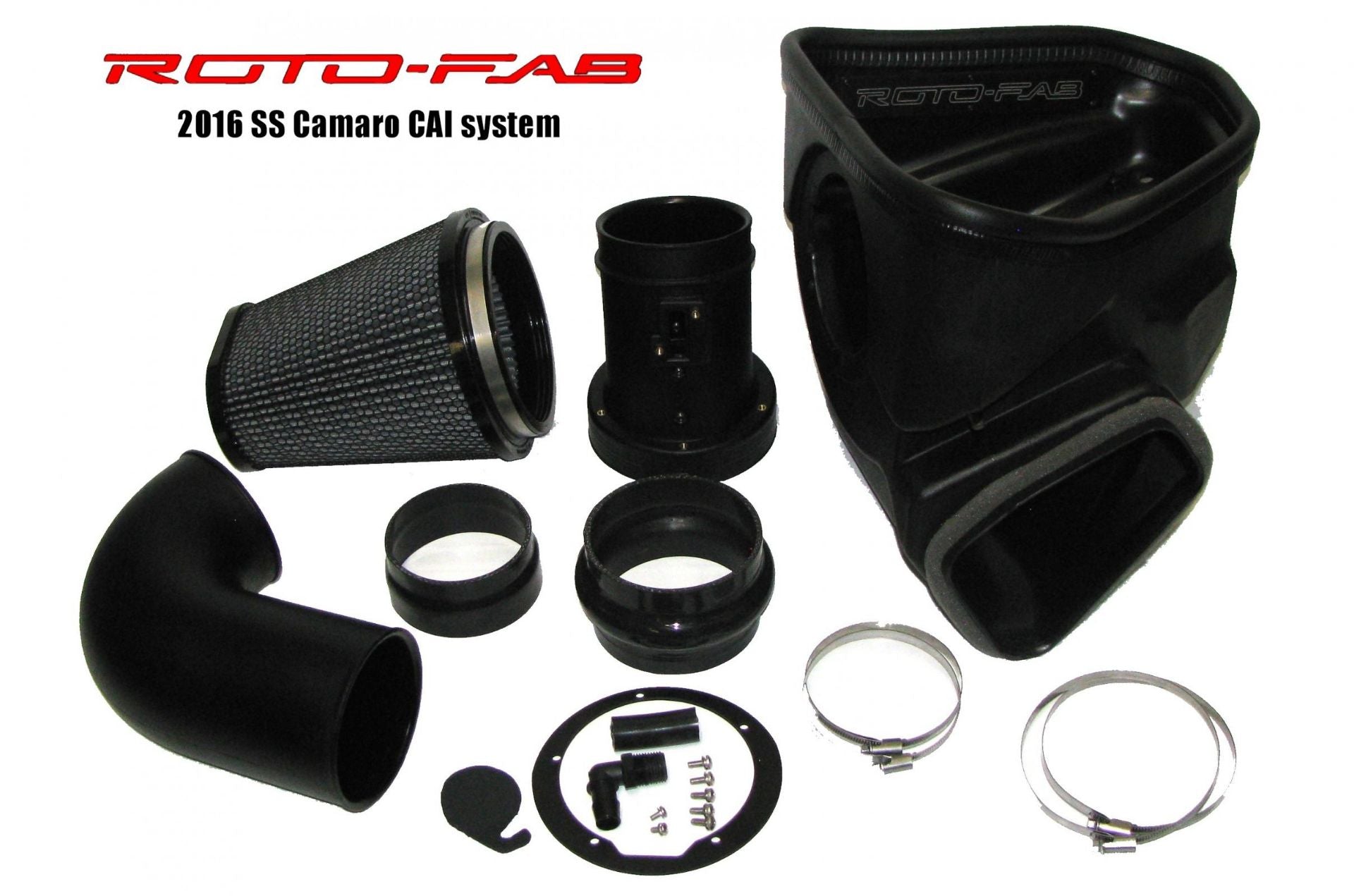 Rotofab 2016-24 Camaro SS With Sound Tube Delete Cold Air Intake With Dry Filter