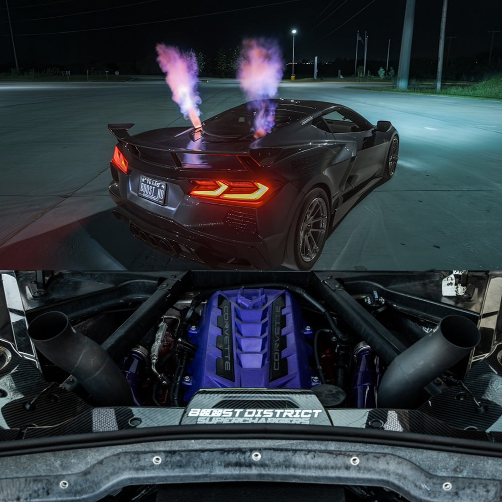 Top Mount C8 Corvette Twin Turbo 720-2000HP