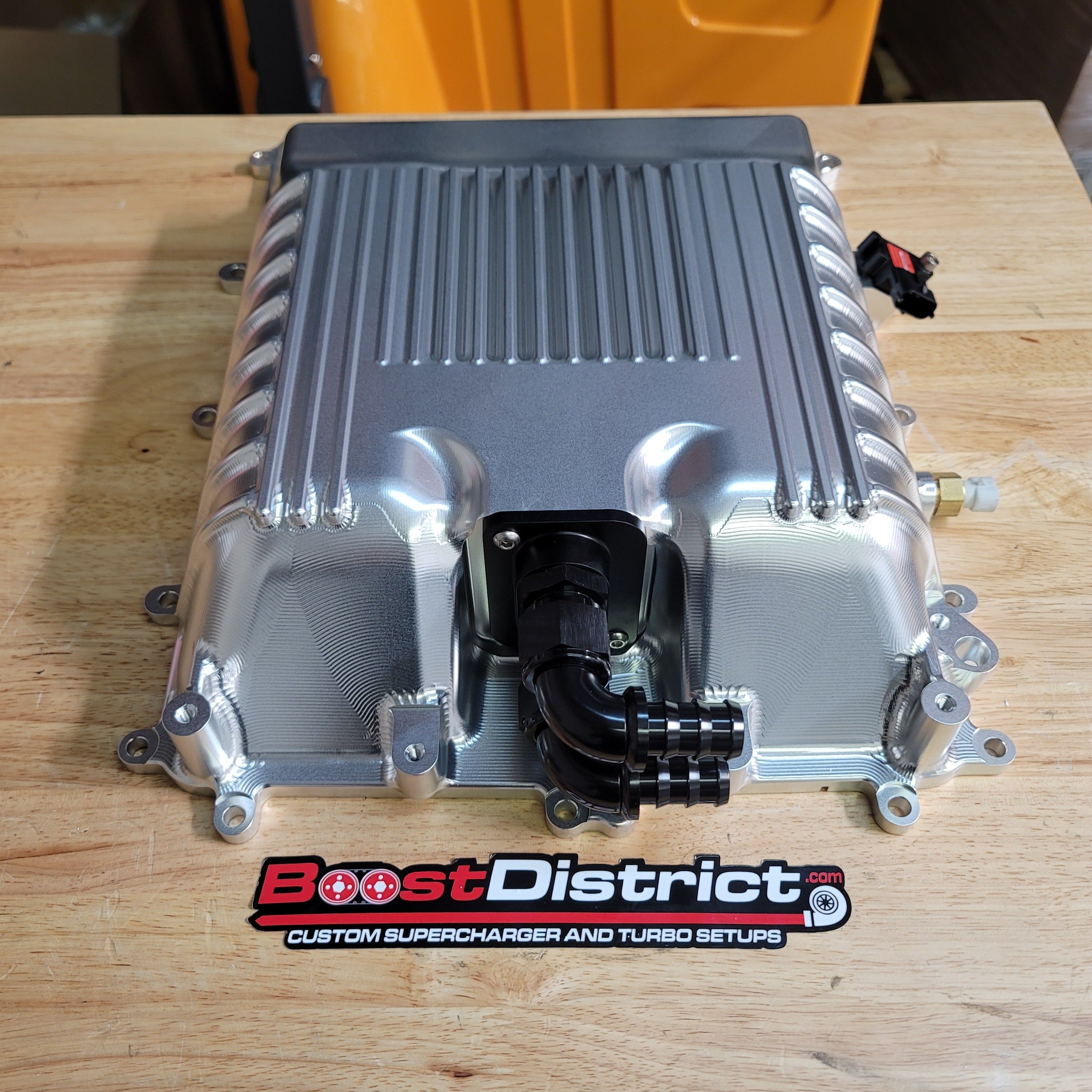 Billet Zl1 Type LSA Supercharger Lid +Brick/Sensors