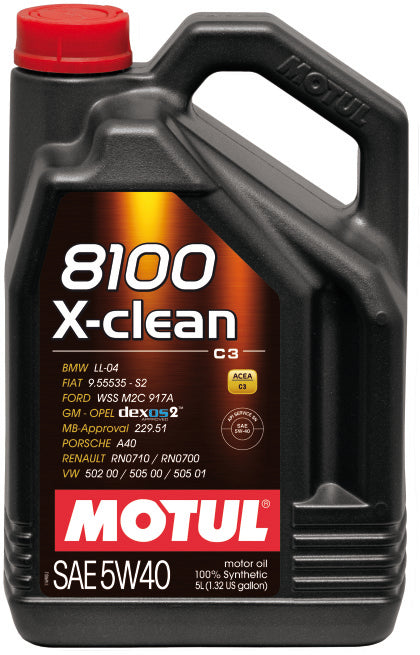 Motul 5w40 LS 8100 X-CLEAN