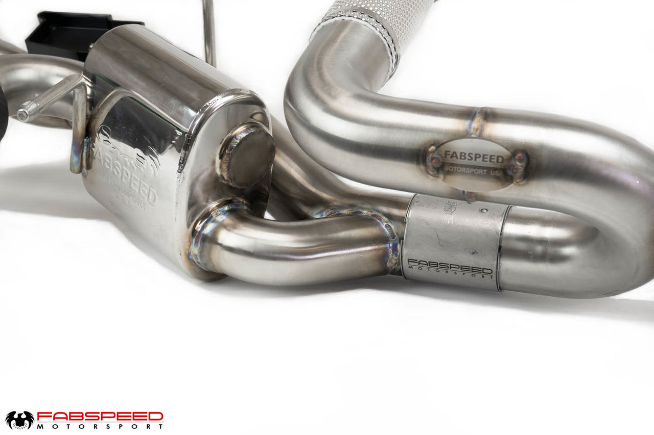Fabspeed Chevrolet Corvette C8 Maxflo Exhaust Catback Valved cars (2020+)