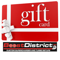 BoostDistrict.com Website Gift Card