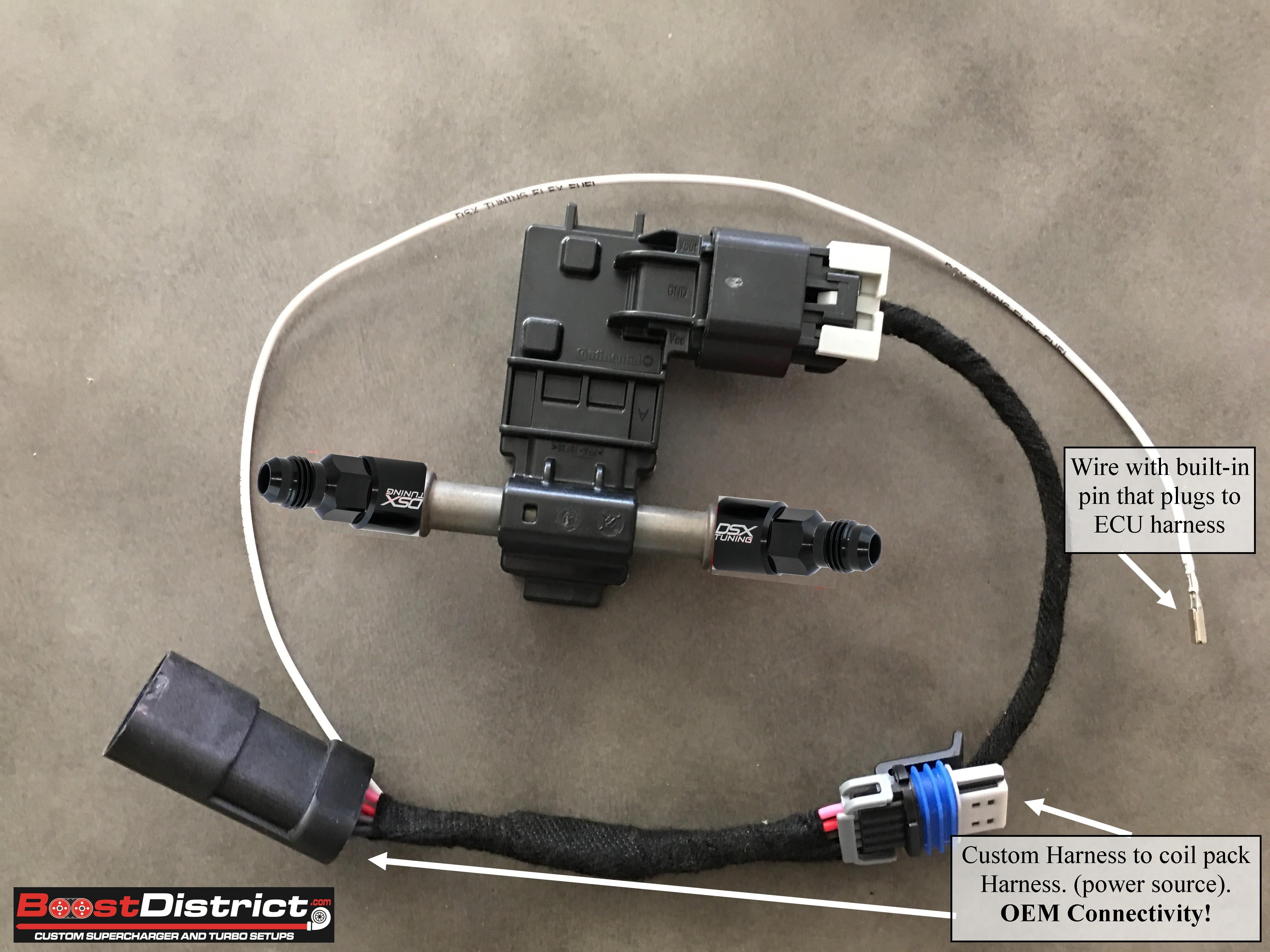 Custom Universal -6AN  Flex Fuel kit