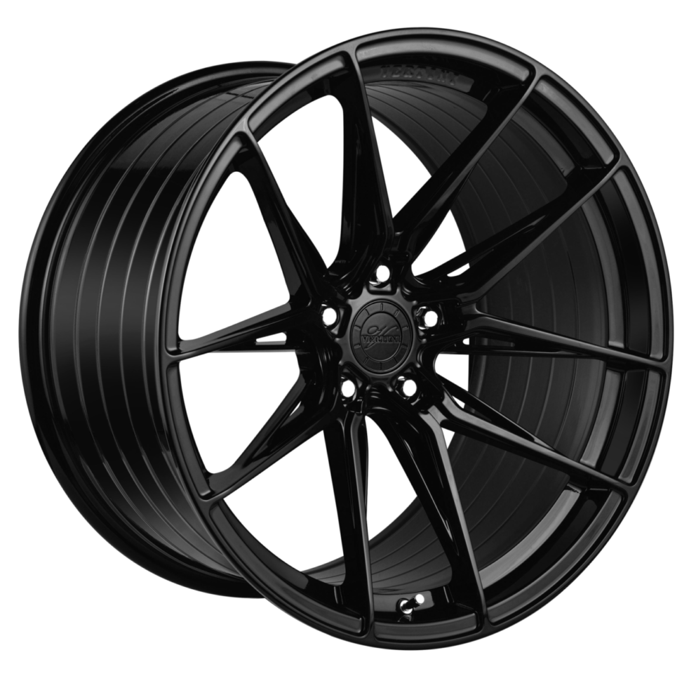 Vertini 1.8 19/20" Full Gloss Black Wheels C8 Corvette 2020+