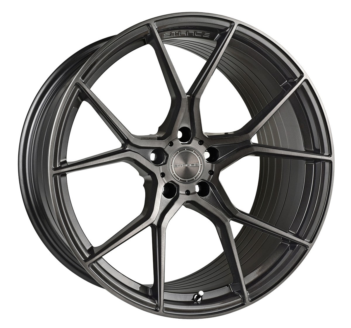 Stance SF07 2004-06 Pontiac GTO 19" Brushed Gunmetal