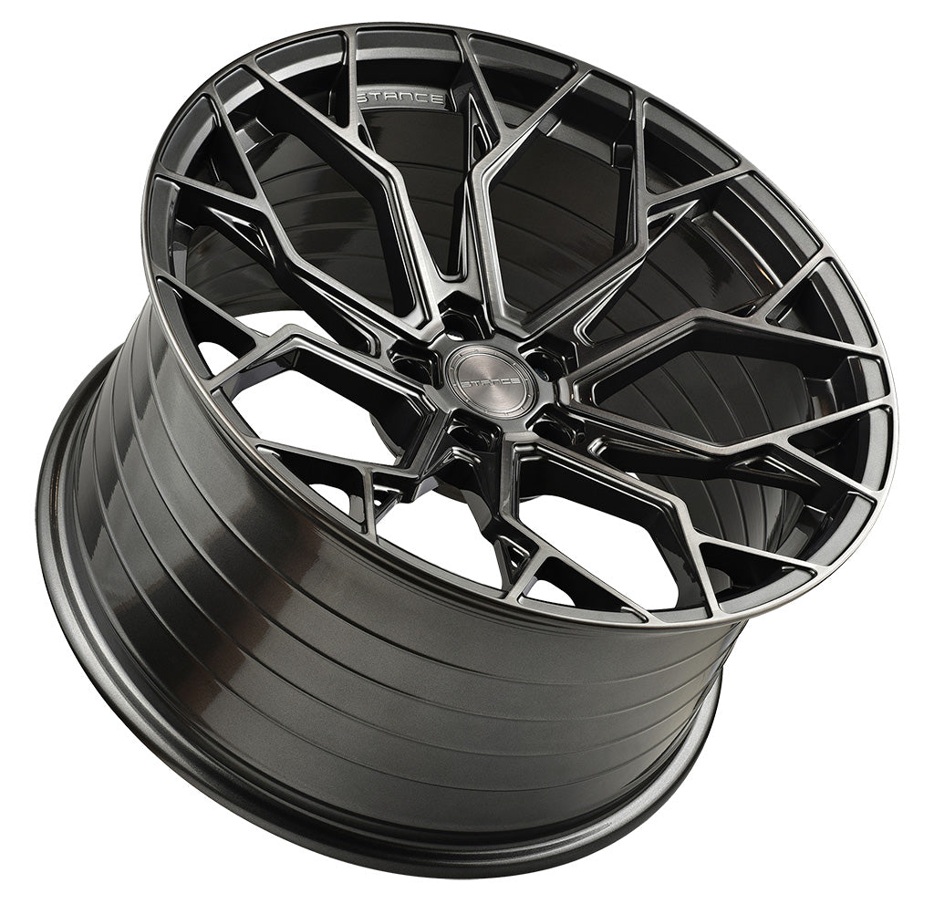 IN STOCK Stance SF10 20/21" Brushed Gunmetal Wheels C8 Corvette 2020+