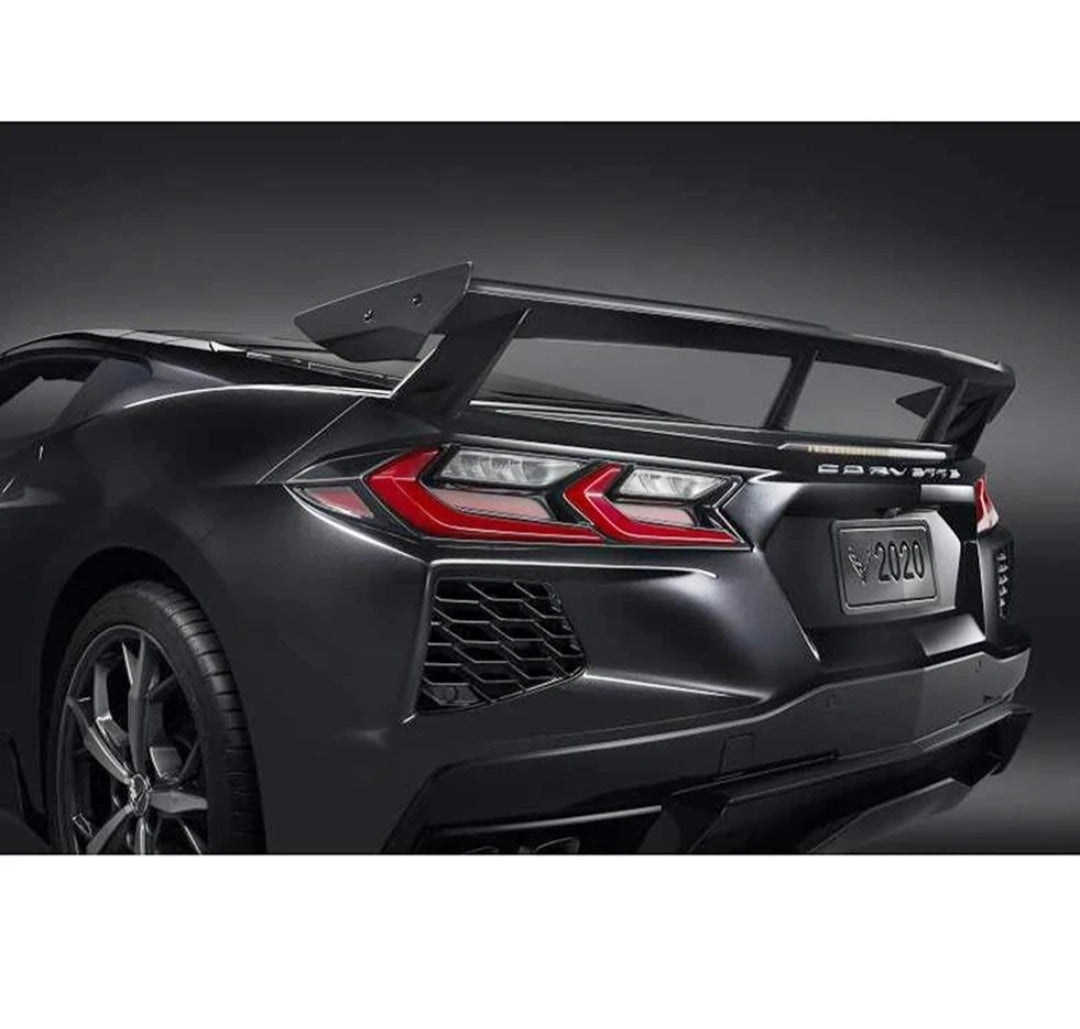 OEM C8 CORVETTE BLACK High Wing Spoiler