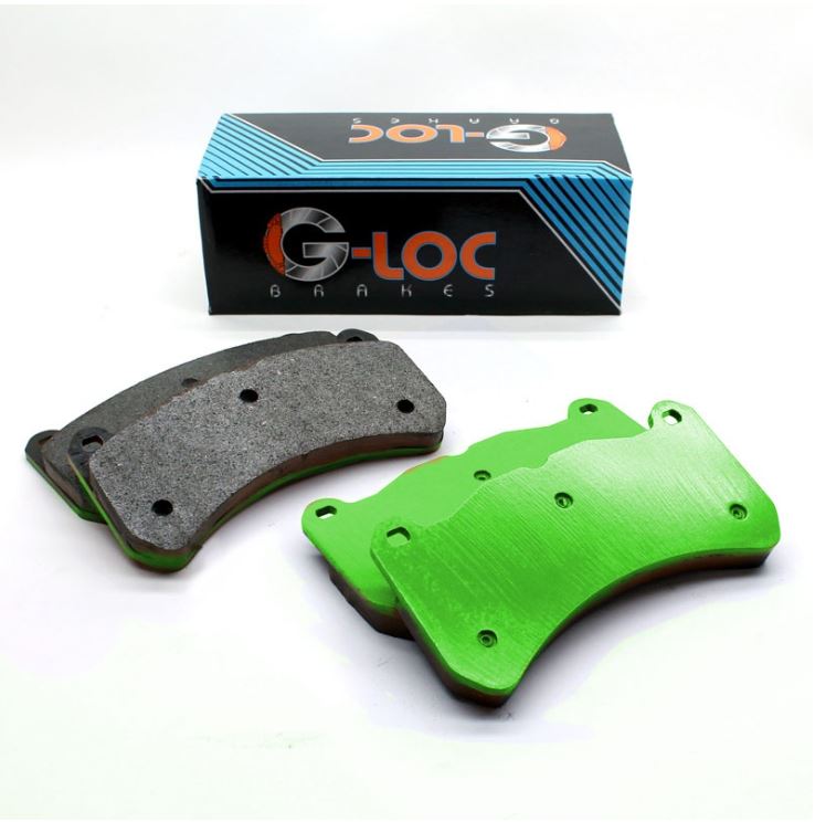 G-LOC R18 Brake Pads (Z51) Front+Rear (HD Race) C8 Corvette