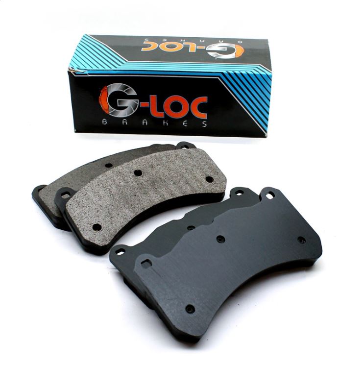 G-LOC R6 Brake Pads (non-Z51) Front+Rear (Race) C8 Corvette