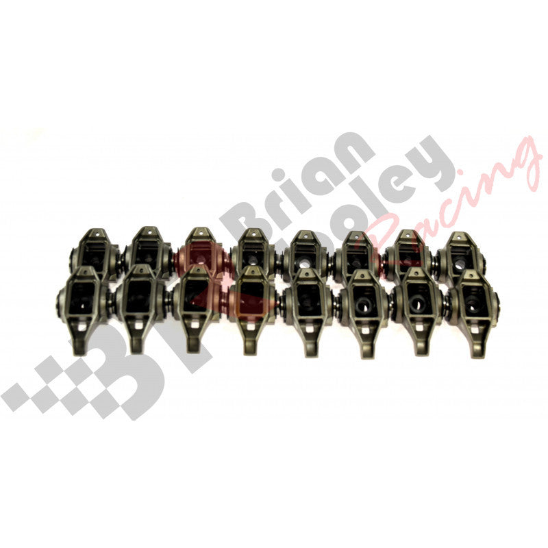 LS3 ROCKER ARMS W/ BTR TRUNNION KIT INSTALLED