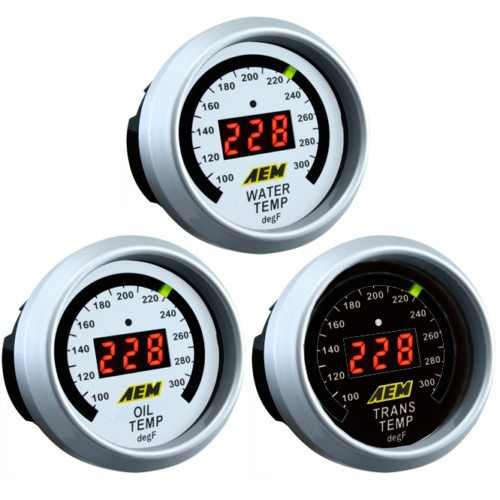 AEM TRANS/OIL/WATER TEMPERATURE GAUGE