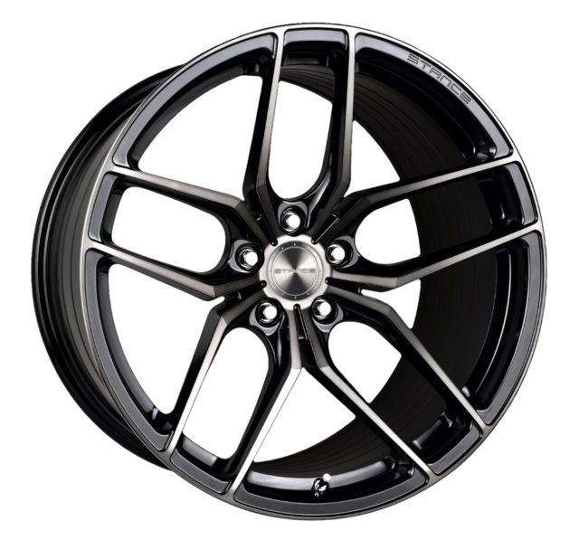 Stance SF03 19/20" Machined face Black Tint Wheels C8 Corvette 2020+