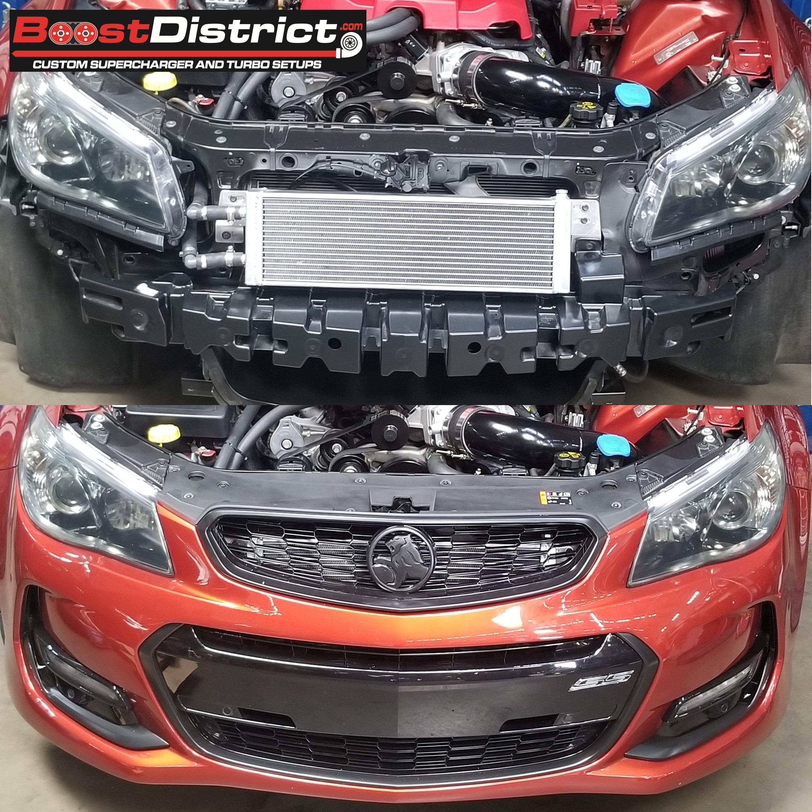 Chevy SS Sedan #1 Upper Grill Heat Exchanger
