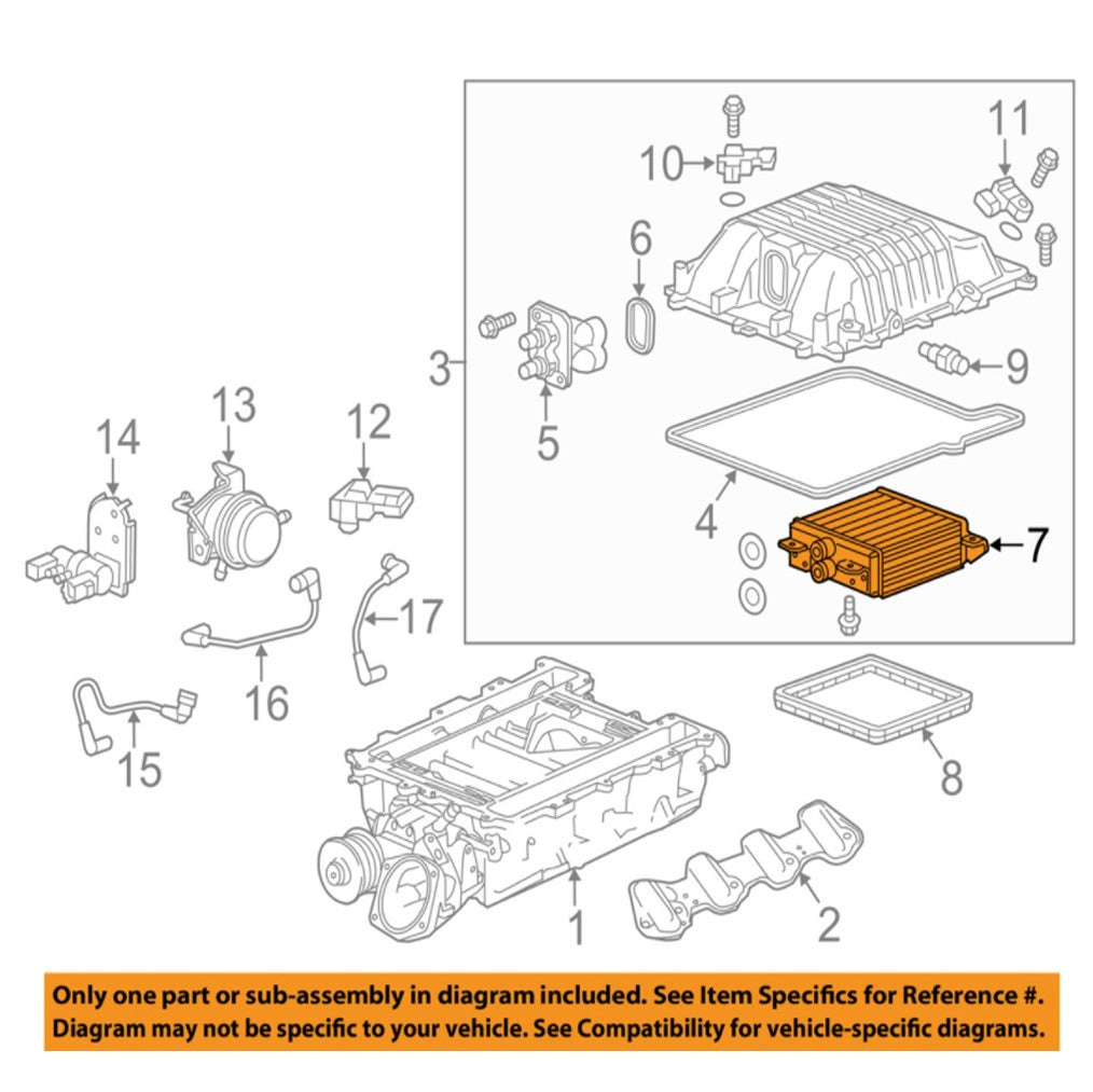 GM Genuine Parts 12622238 OEM ZL1 Brick